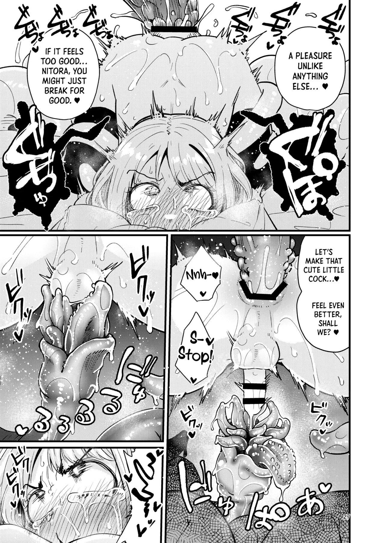 [SUZUPONi (Suzunomoku)] Shokushu Uri no Hoodie 2 -Kouhen- | Hoodie of the Tentacle Tribe 2 -Part2- [English] [DKKMD Translations] [Digital] page 26 - monster girl ahegao hentai manga - read online free
