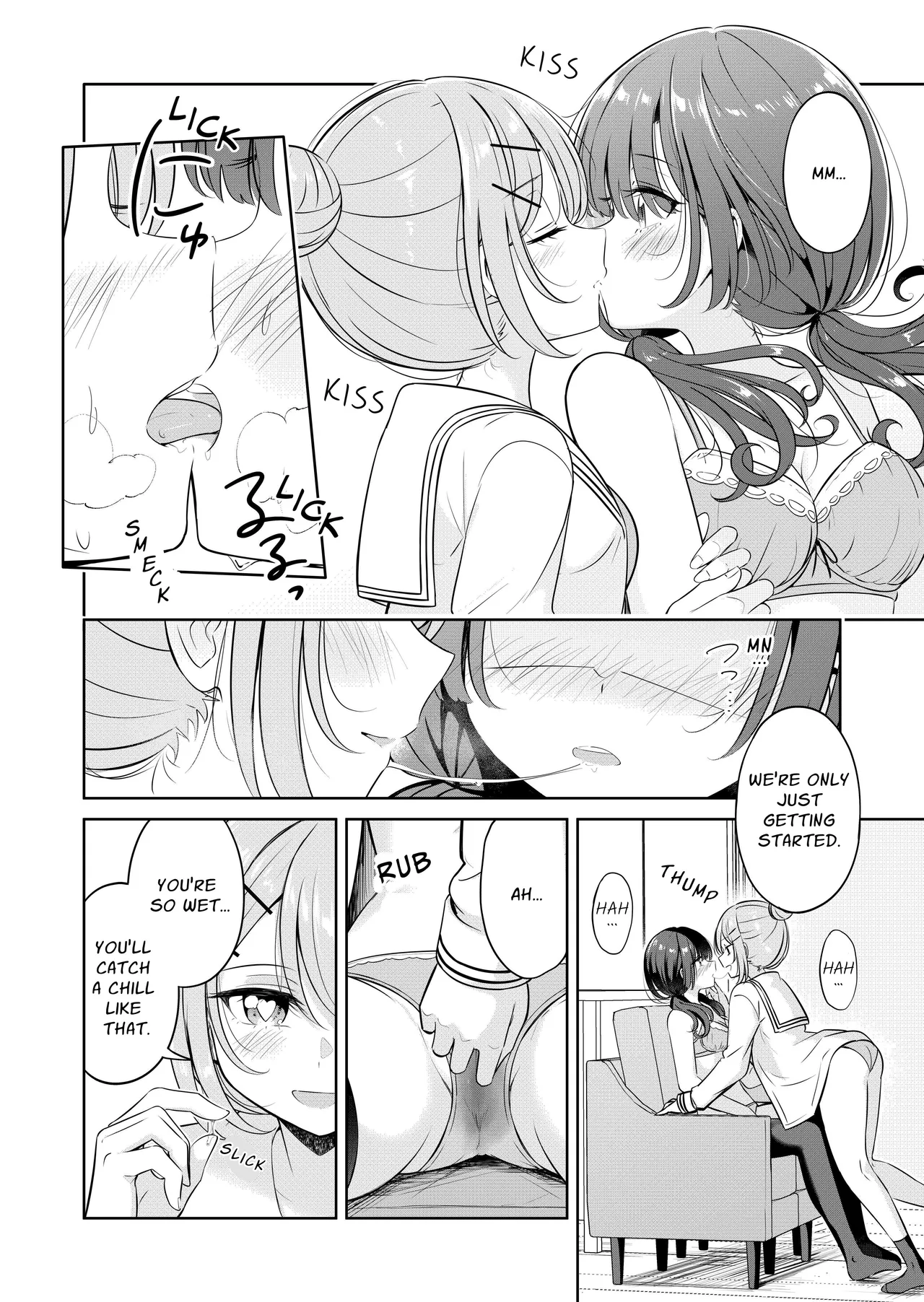 Ohiru Yasumi ga Owaru made - Until The Lunch Break Is Over page 14 original parody - stockings yuri hentai manga - read online free