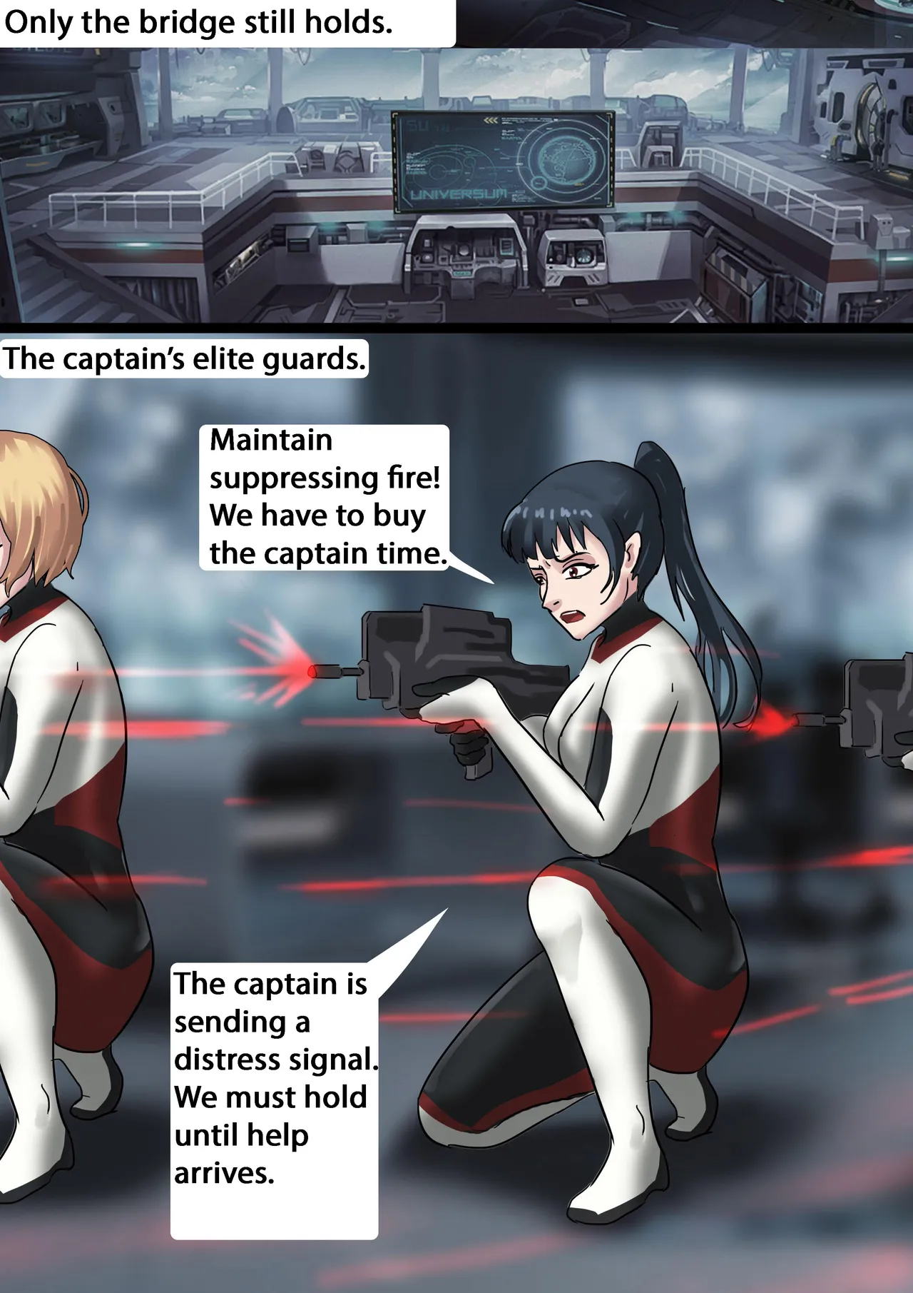 The Slave Spaceship - High Tech Bondage page 19 original parody - bondage gag hentai manga - read online free