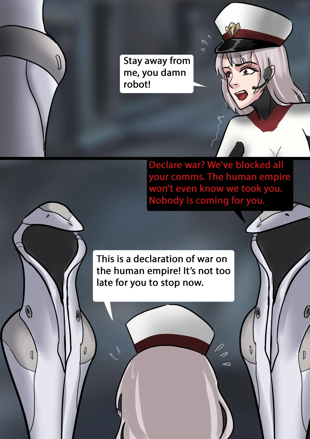 The Slave Spaceship - High Tech Bondage page 24 original parody - bondage gag hentai manga - read online free