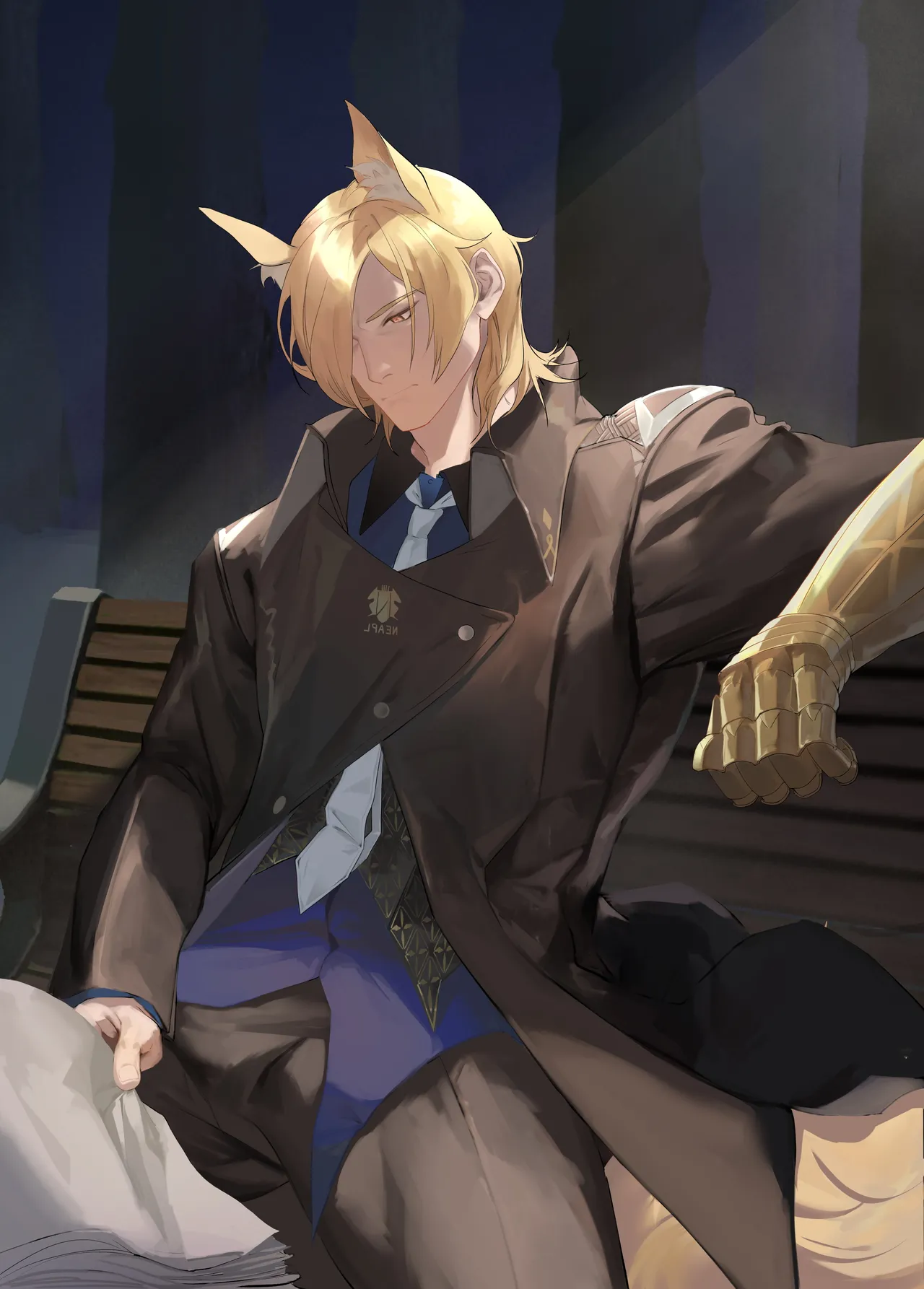 haruki-马恩纳-离职的社畜 page 28 arknights parody - kemonomimi yaoi hentai manga - read online free