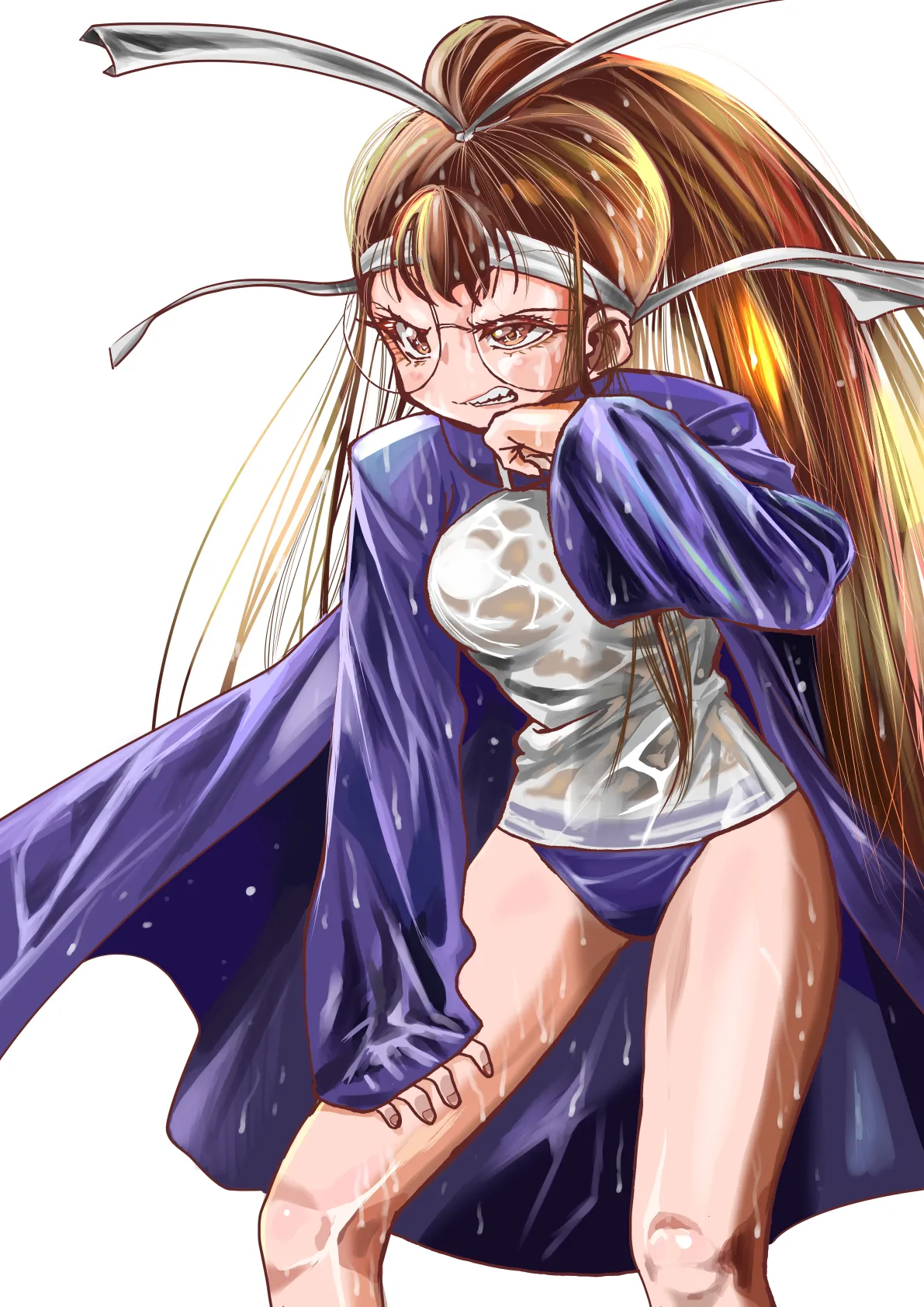 Kaibutsu vs Danchou Shoujo 2 page 25 original parody - glasses ryona hentai manga - read online free