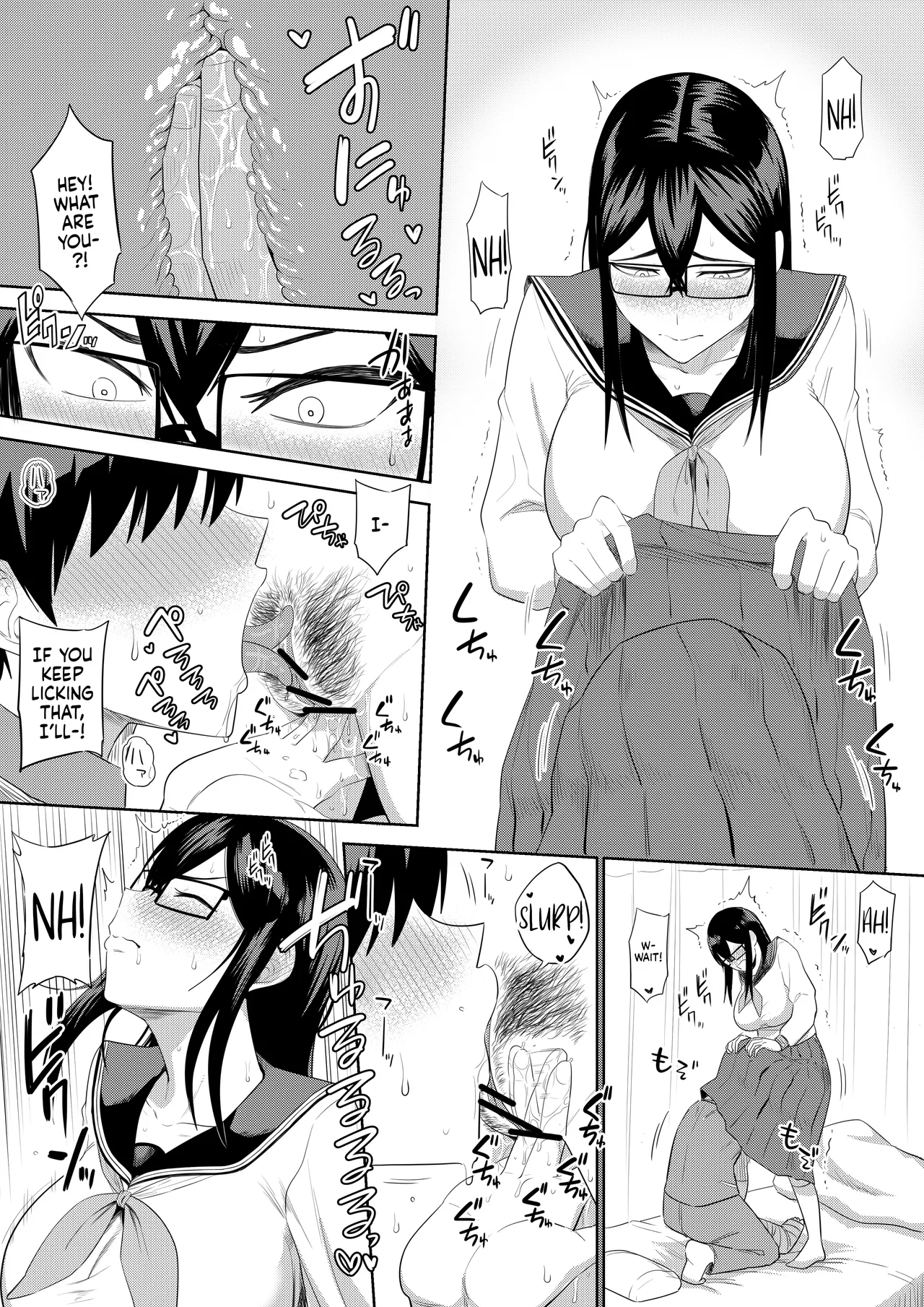 [Makosho] Sewayaki na Kyonyuu Gakkyuu Iinchou Sono 1-11 | The Kind and Caring Busty Class Rep Ch.1-11 [English] (Ongoing) page 33 original parody - handjob kissing hentai manga - read online free