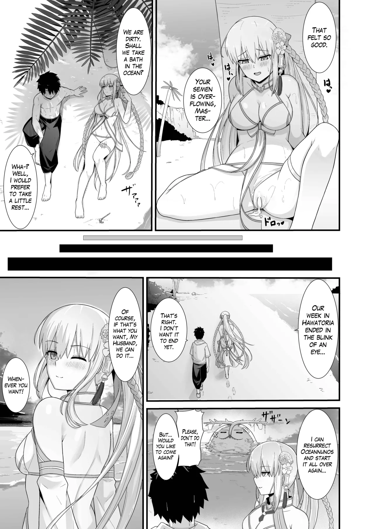 Morgan Heika to Shinkon Ryokou | Honeymoon with Her Majesty Morgan page 24 featuring morgan le fay fate grand order parody - sole female sole male hentai manga - read online free