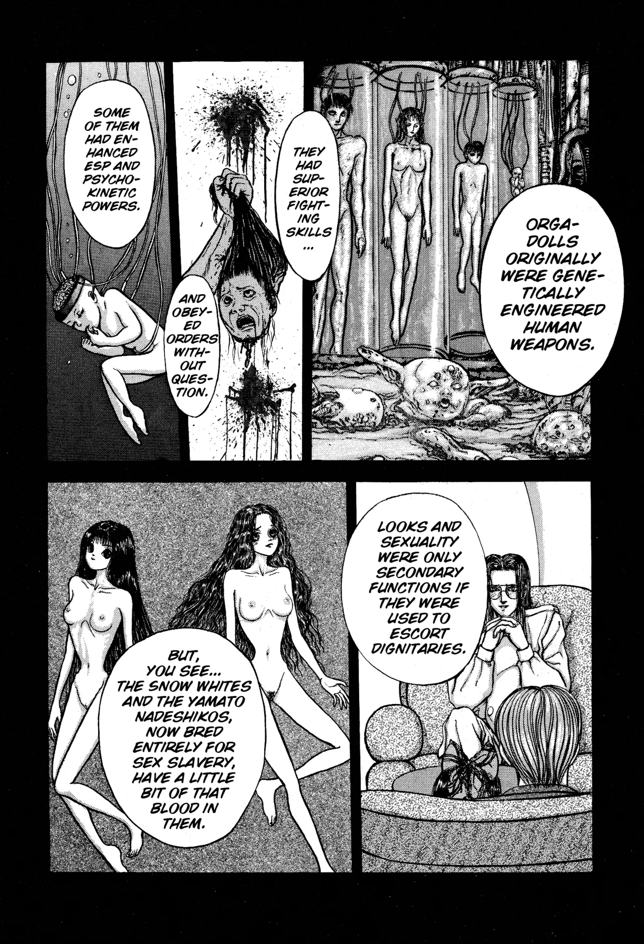 Burgess' Girls 1: Chapter of Wiwaxia page 106 - piercing guro hentai manga - read online free