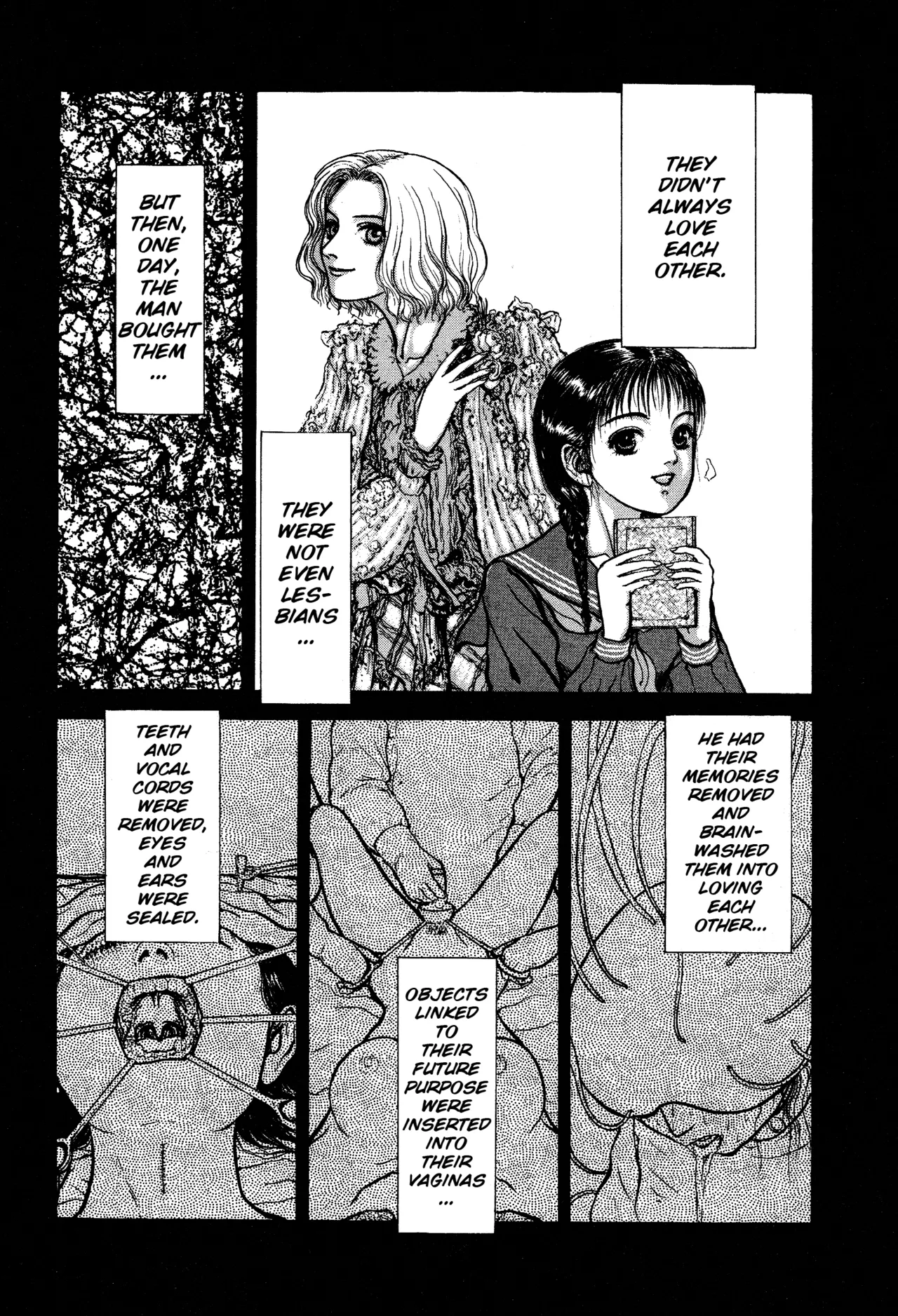 Burgess' Girls 1: Chapter of Wiwaxia page 84 - piercing guro hentai manga - read online free