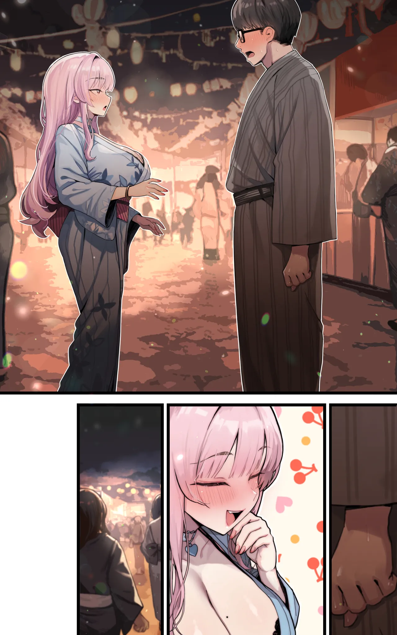 Boku Dake no Yariman ~Doko Demo Itsumo Demo Paizuri Tekoki LoveLove Pakopako Sasete Kureru Marina page 55 original parody - big breasts swimsuit hentai manga - read online free