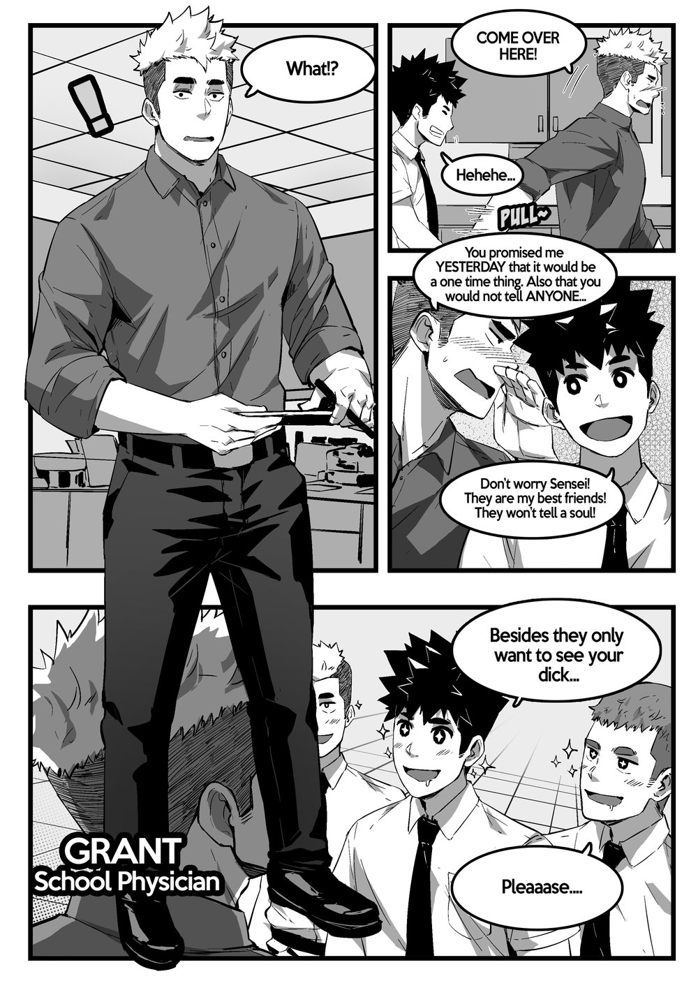 Sensei, can you show us your dick - Page 3