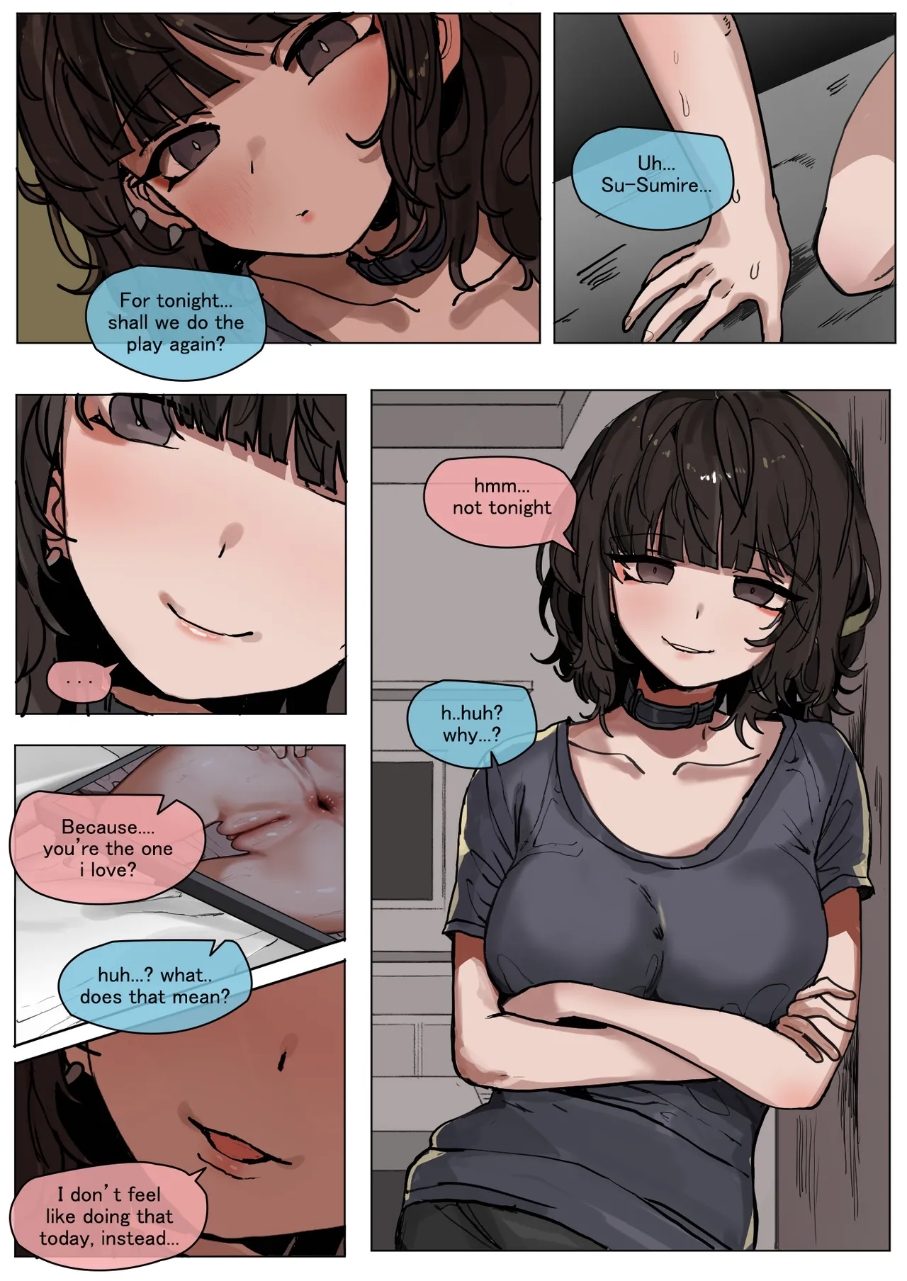 The Eyes of the Unreadable Girl is Dyed in Black page 20 original parody - handjob big breasts hentai manga - read online free