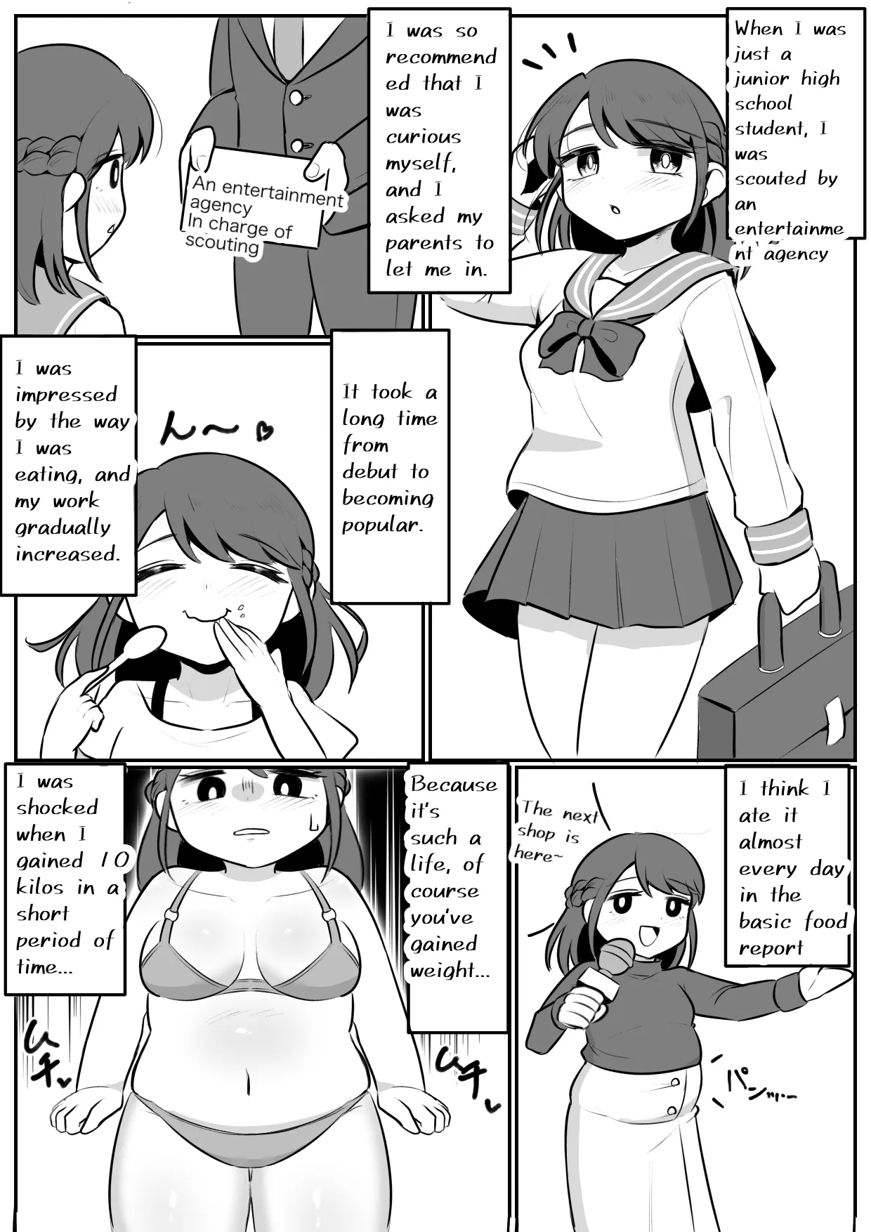 Longing for softness page 110 original parody - bbw weight gain hentai manga - read online free