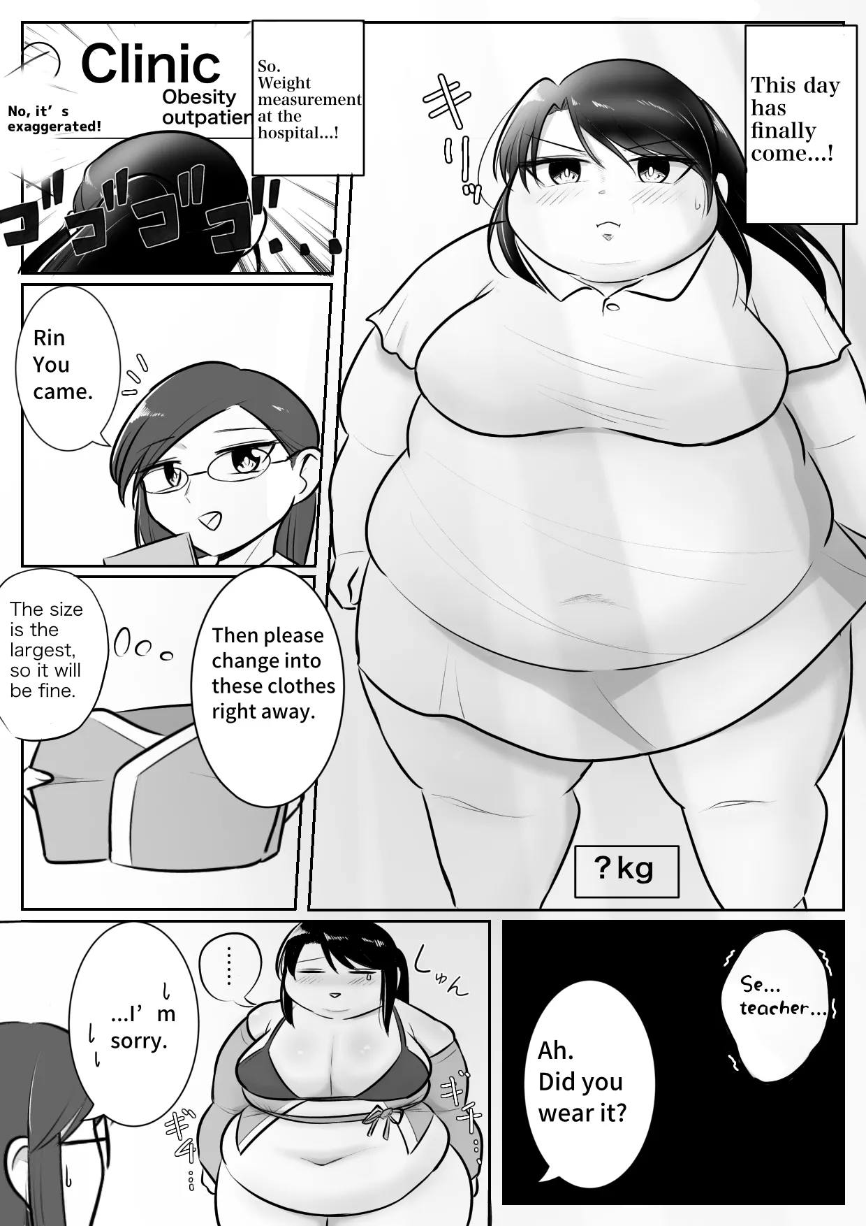 Longing for softness page 52 original parody - bbw weight gain hentai manga - read online free
