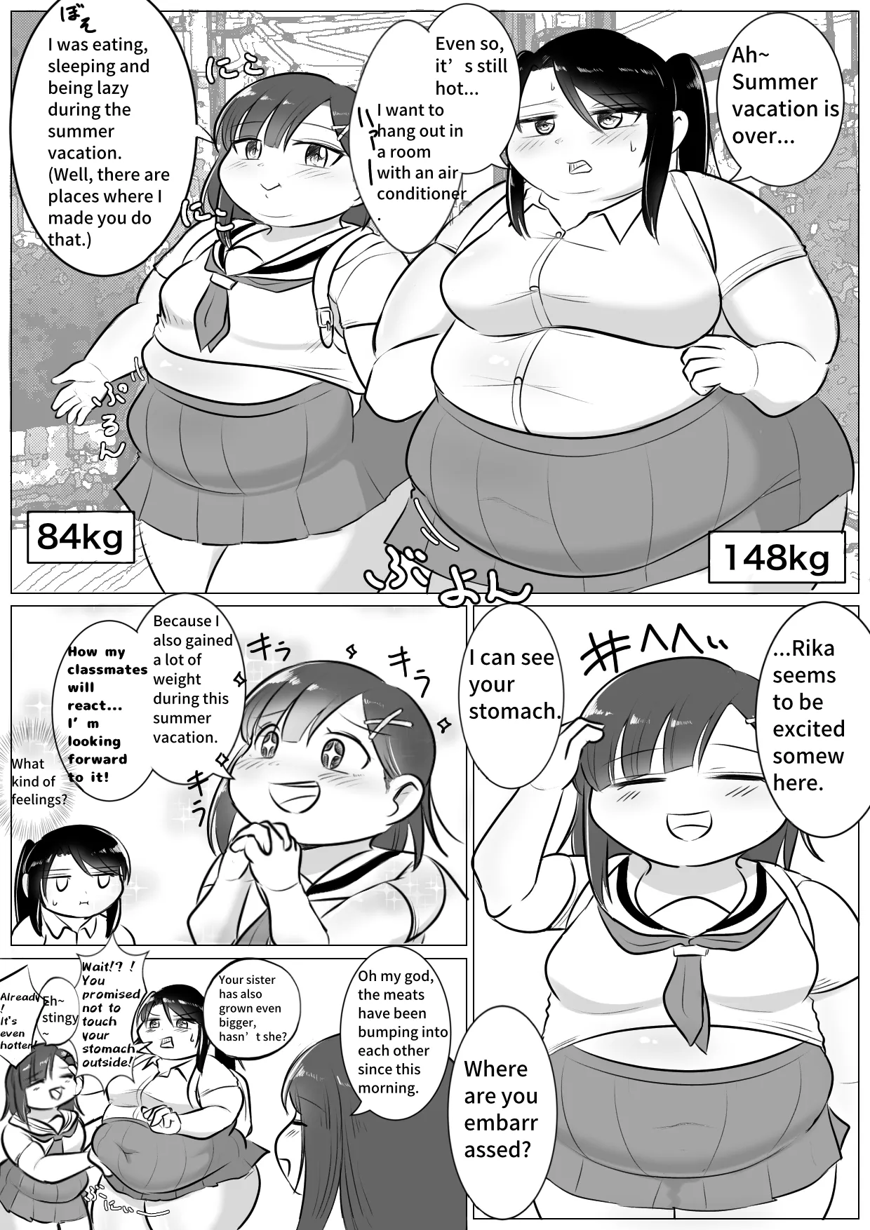 Longing for softness page 62 original parody - bbw weight gain hentai manga - read online free