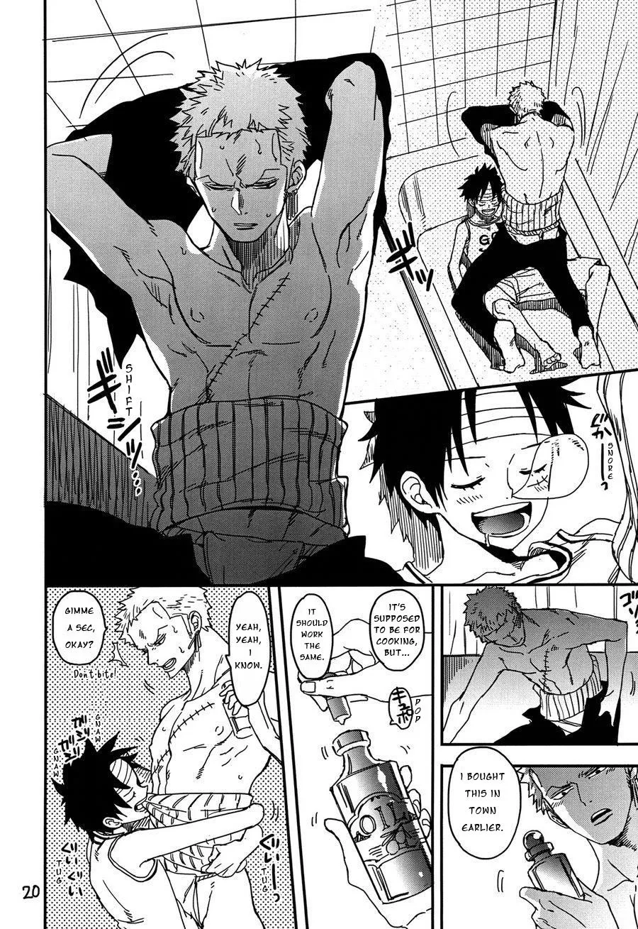 Goodnight, Captain – One Piece dj page 19 featuring monkey d. luffy one piece parody - anal males only hentai manga - read online free