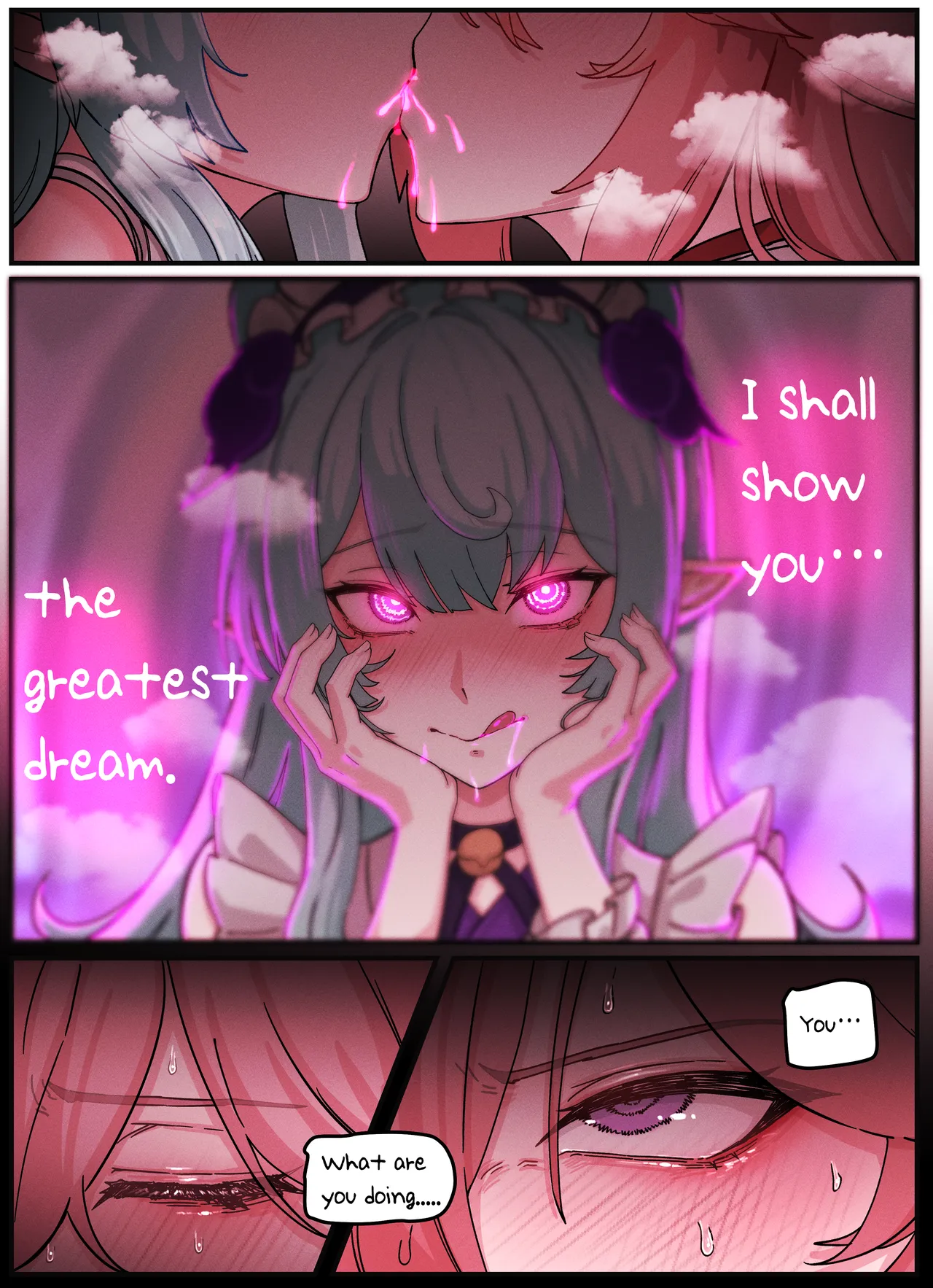 Raiden & Miko Part 1 page 12 featuring yae miko genshin impact parody - full color big breasts hentai manga - read online free