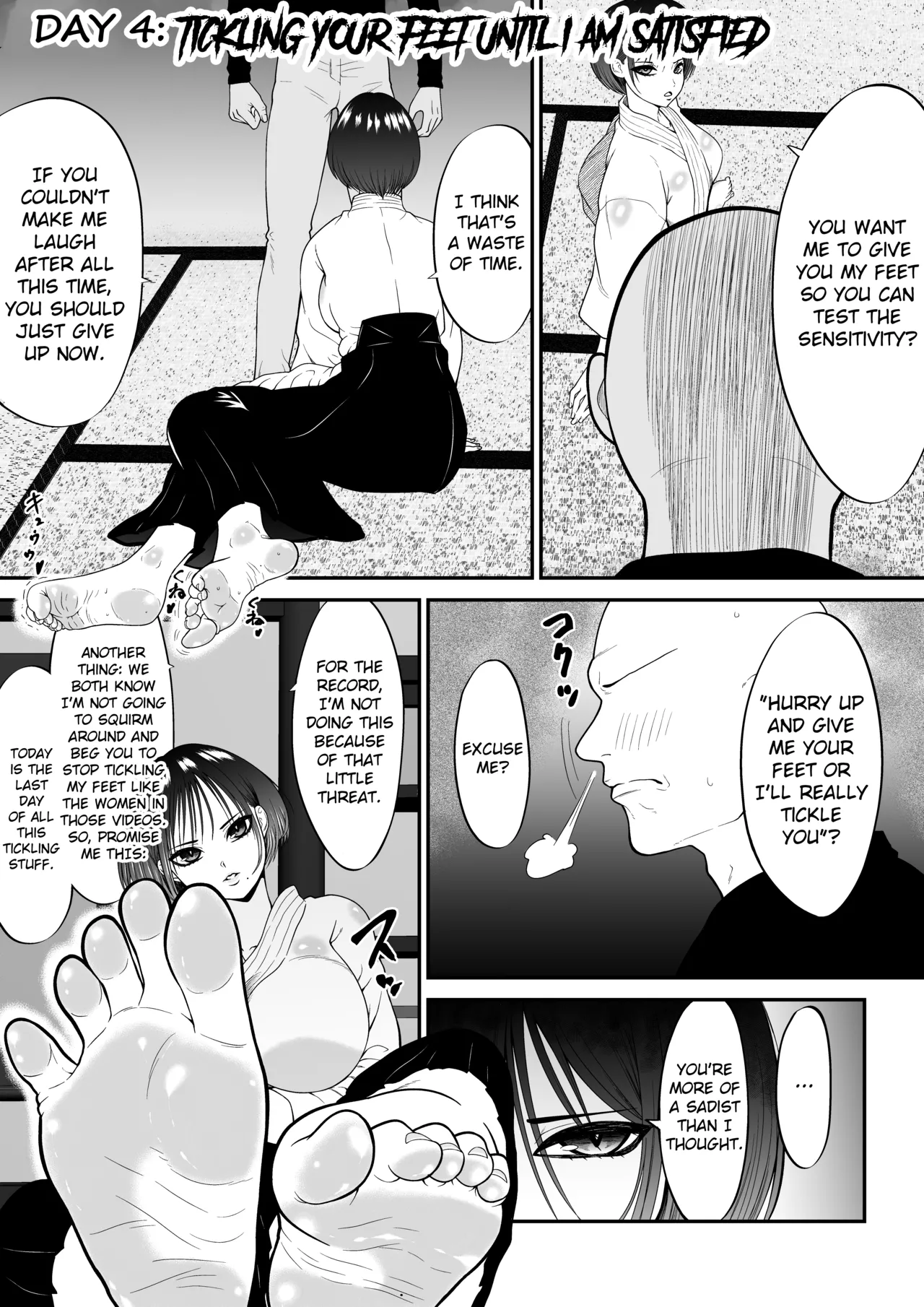 Kyou kara Hajimeru Ashiura Tsuyo Tsuyo Kendou Kanojo no Ashiura Yowa Yowa Kaihatsu Seikatsu | Starting Today: a Life of Developing My Girlfriend, Who Has Tough Feet From Kendo, Into a Girl With Ticklish Feet! - Page 20