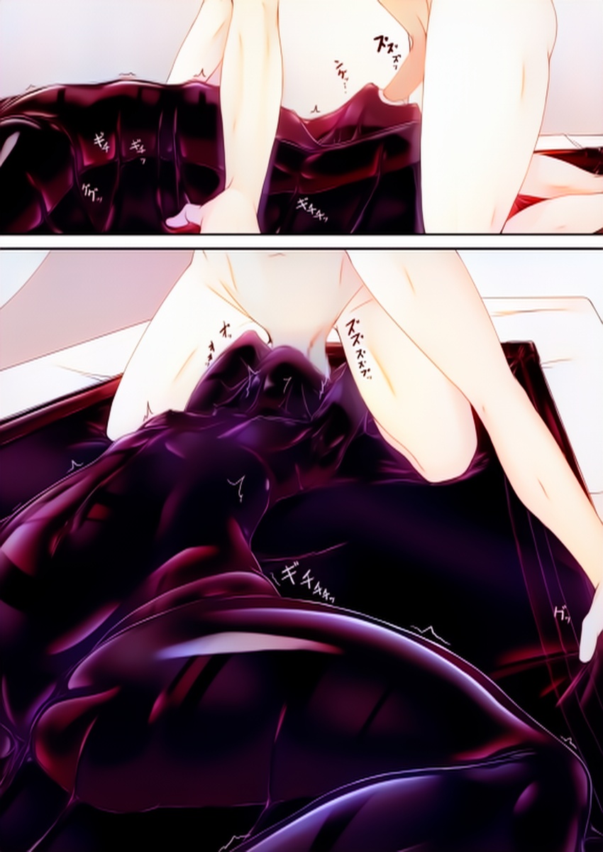 kuroneko choco ice (1-9) colorized page 221 original parody - bondage latex hentai manga - read online free