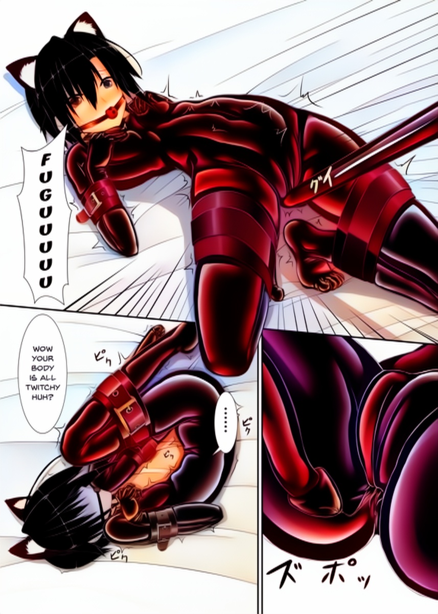 kuroneko choco ice (1-9) colorized page 24 original parody - bondage latex hentai manga - read online free