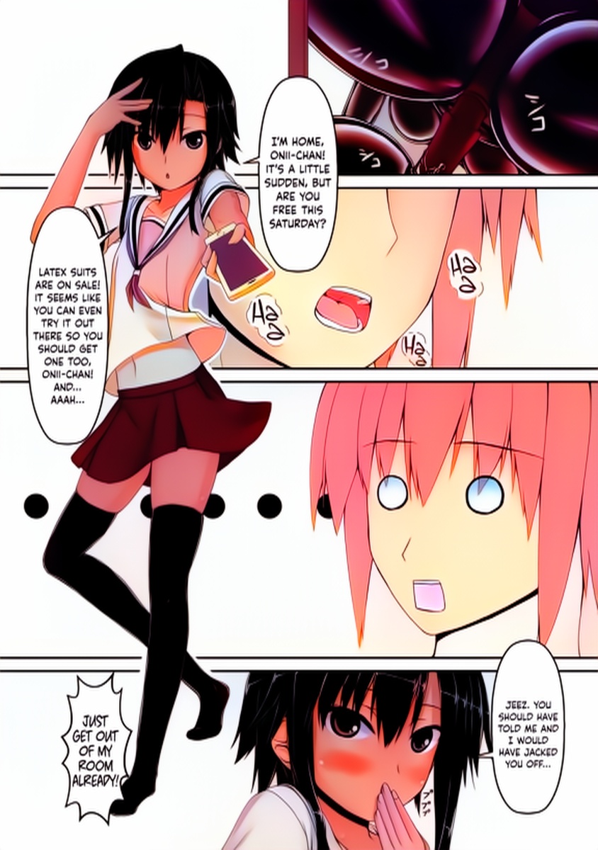 kuroneko choco ice (1-9) colorized page 54 original parody - bondage latex hentai manga - read online free