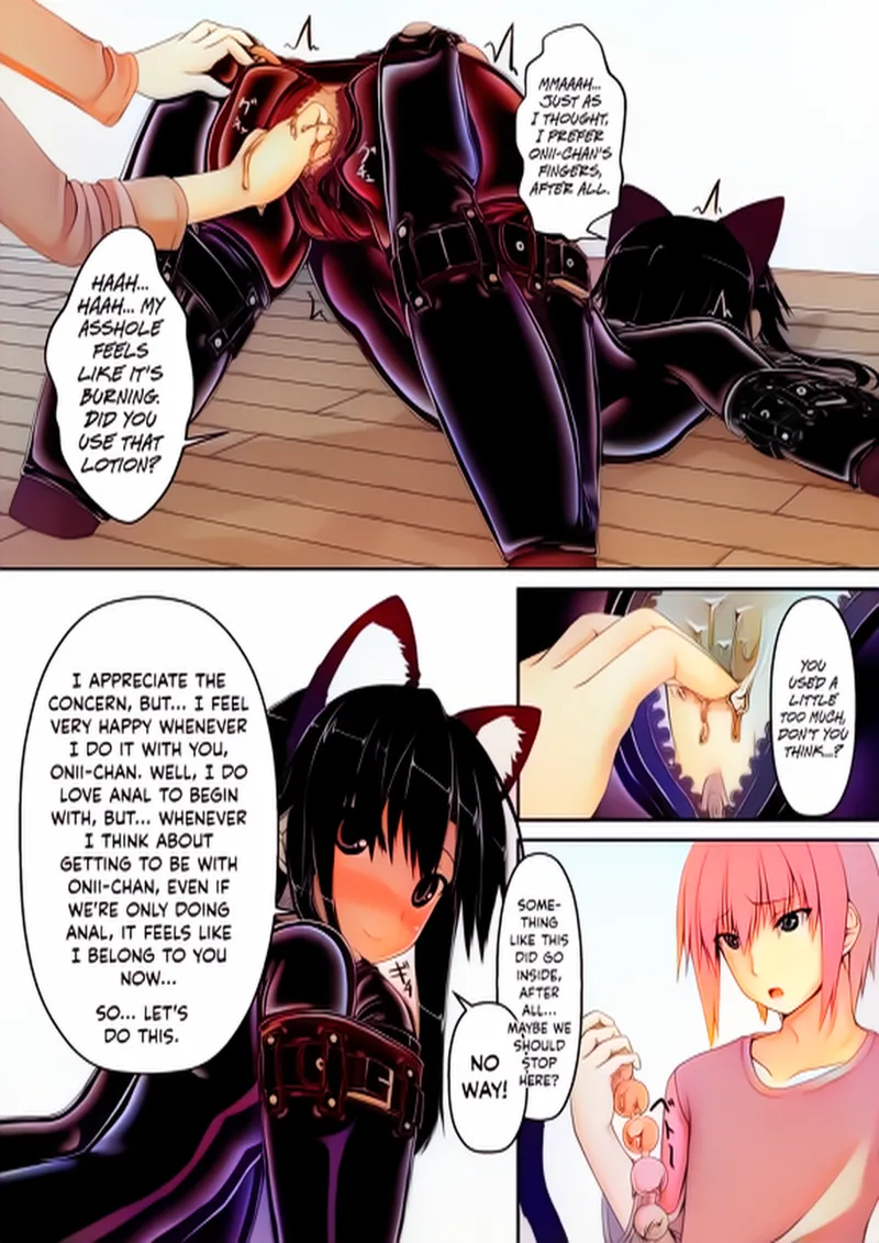 kuroneko choco ice (1-9) colorized page 69 original parody - bondage latex hentai manga - read online free