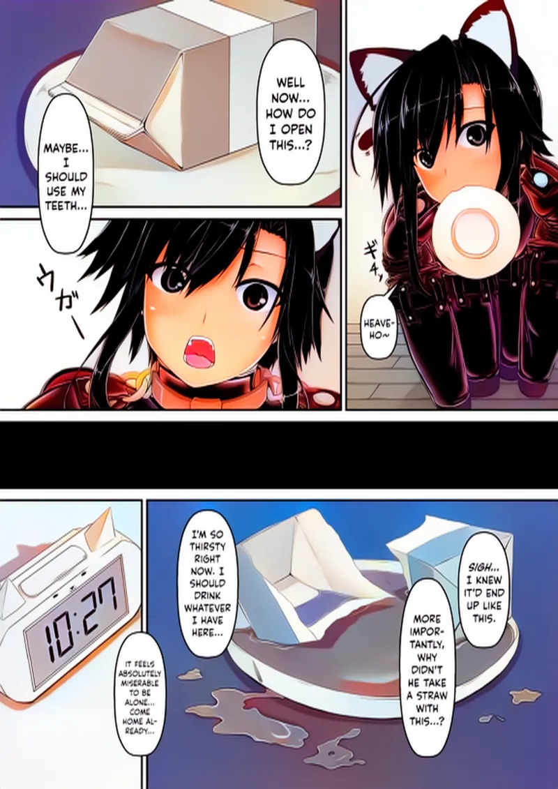 kuroneko choco ice (1-9) colorized page 75 original parody - bondage latex hentai manga - read online free