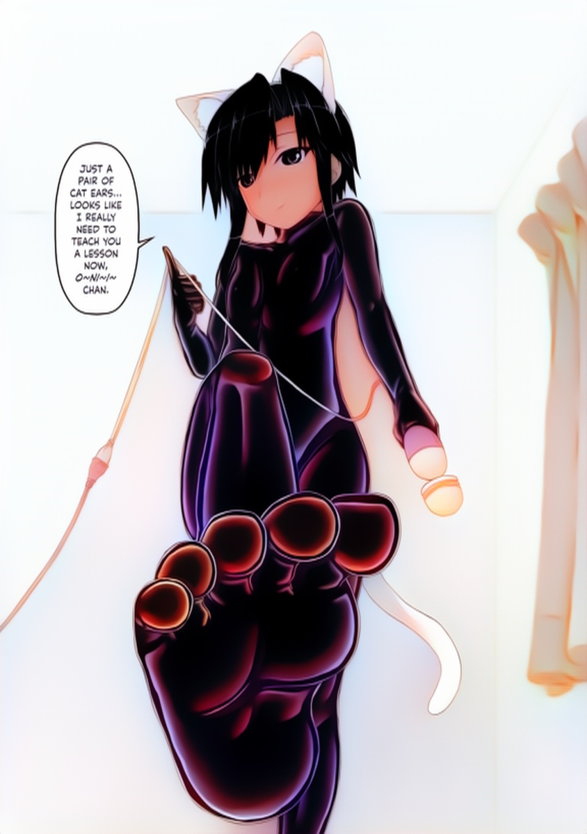 kuroneko choco ice (1-9) colorized page 88 original parody - bondage latex hentai manga - read online free