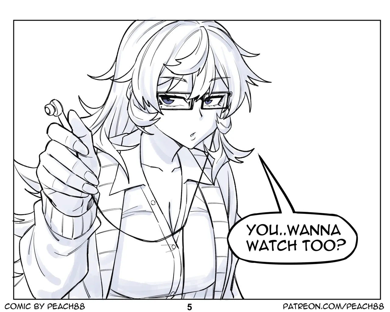 Furi2Play! Ep.1-5 page 21 original parody - big breasts glasses hentai manga - read online free