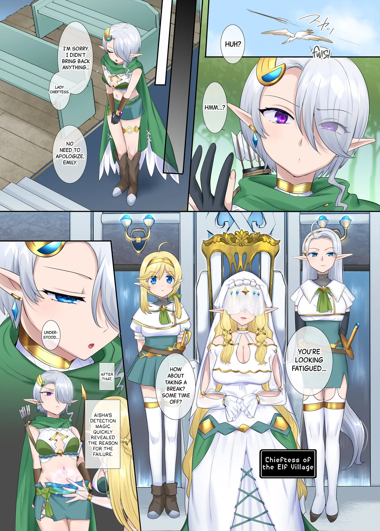 Nikutai Dorobou no Udewa | Body-Snatching Bracelet page 54 original parody - elf big breasts hentai manga - read online free