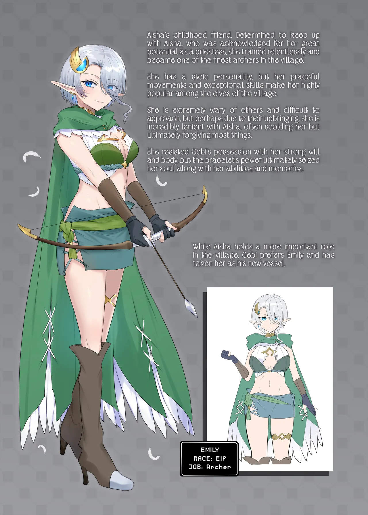 Nikutai Dorobou no Udewa | Body-Snatching Bracelet page 63 original parody - elf big breasts hentai manga - read online free