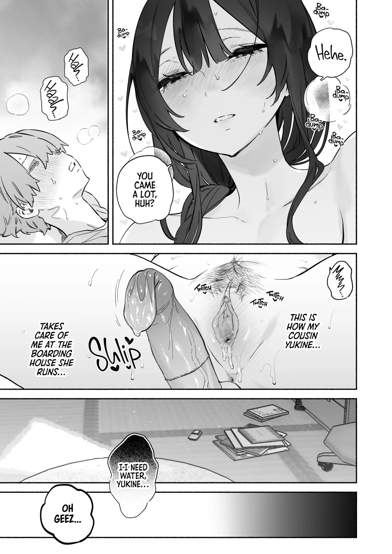 Boku no Geshuku Seikatsu ni Tsuite 2 | My Life in a Boarding House 2 page 10 original parody - sole female sole male hentai manga - read online free