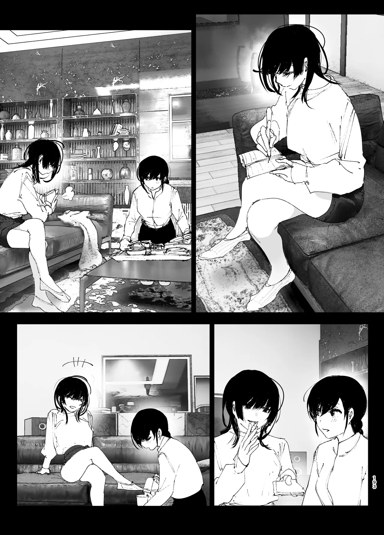 Monogatari no youni | Like a Tale page 192 original parody - sole female sole male hentai manga - read online free