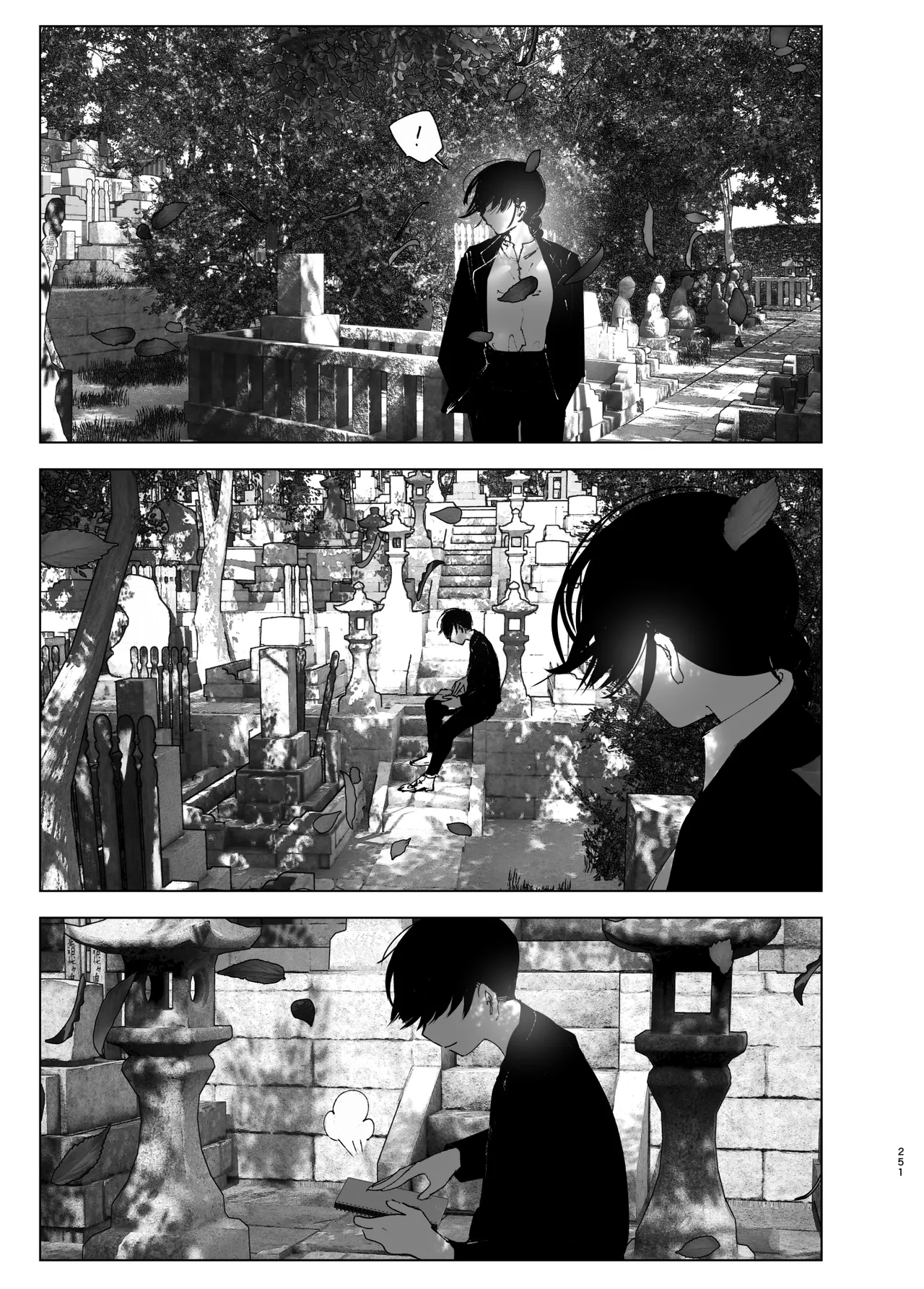 Monogatari no youni | Like a Tale page 250 original parody - kissing big breasts hentai manga - read online free