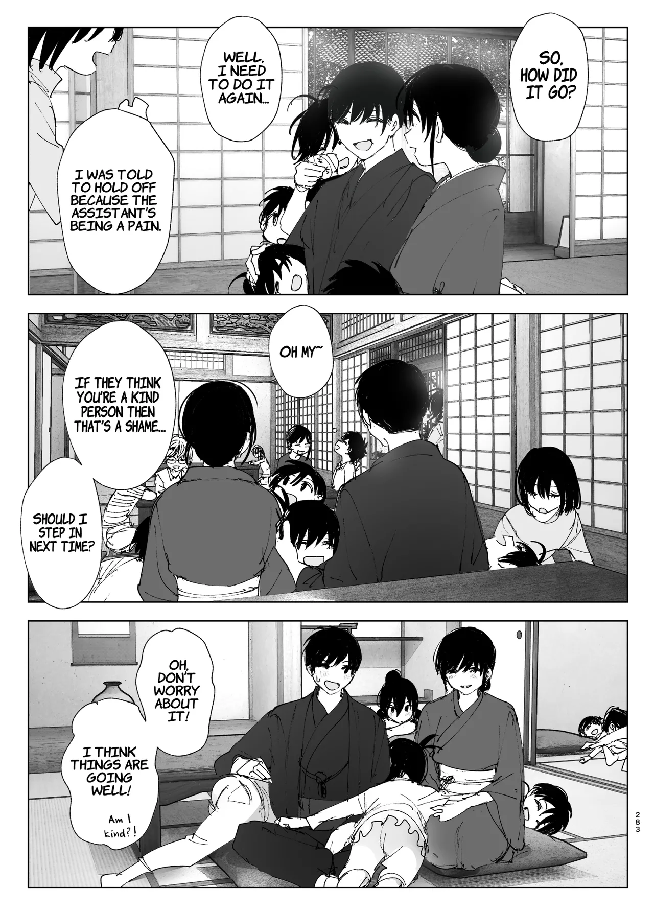 Monogatari no youni | Like a Tale page 282 original parody - sole female sole male hentai manga - read online free