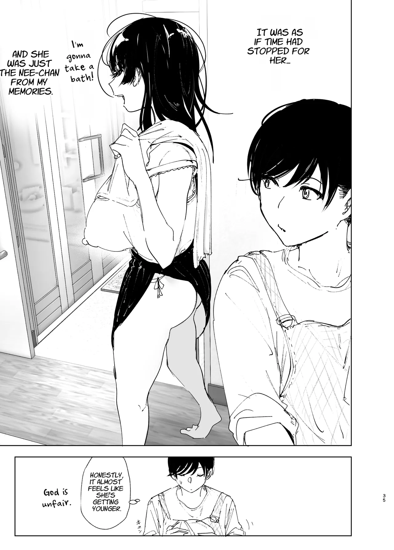Monogatari no youni | Like a Tale page 34 original parody - sole female sole male hentai manga - read online free