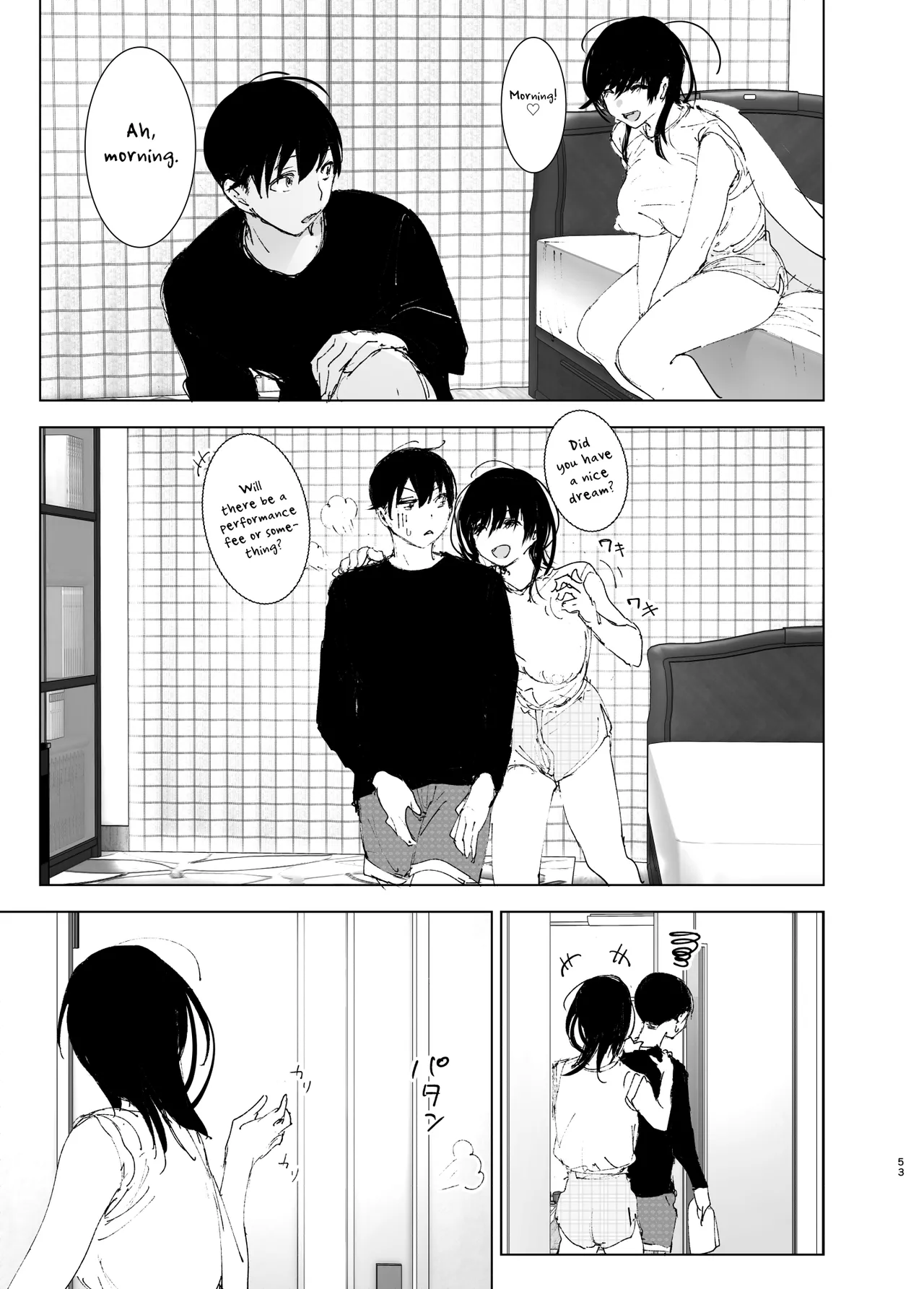Monogatari no youni | Like a Tale page 52 original parody - kissing big breasts hentai manga - read online free