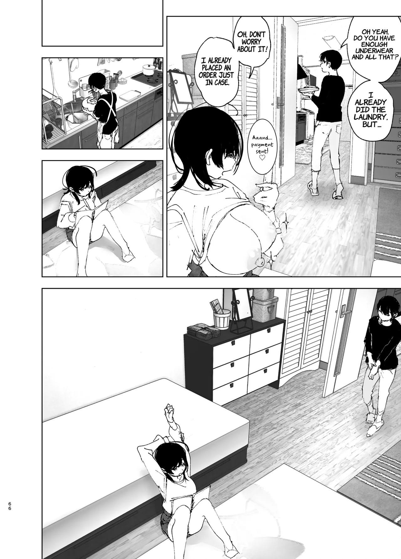 Monogatari no youni | Like a Tale page 65 original parody - sole female sole male hentai manga - read online free