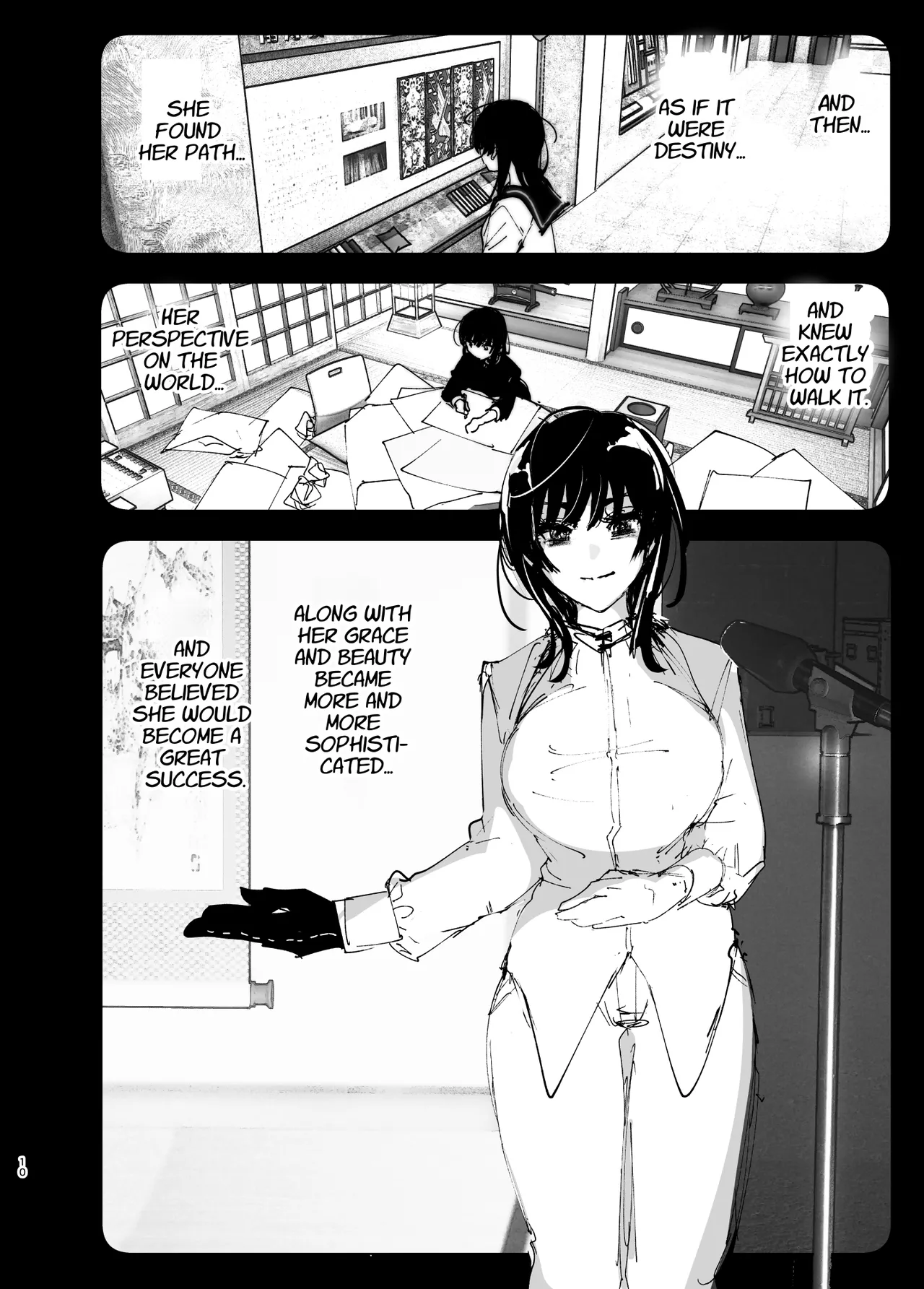 Monogatari no youni | Like a Tale page 9 original parody - sole female sole male hentai manga - read online free