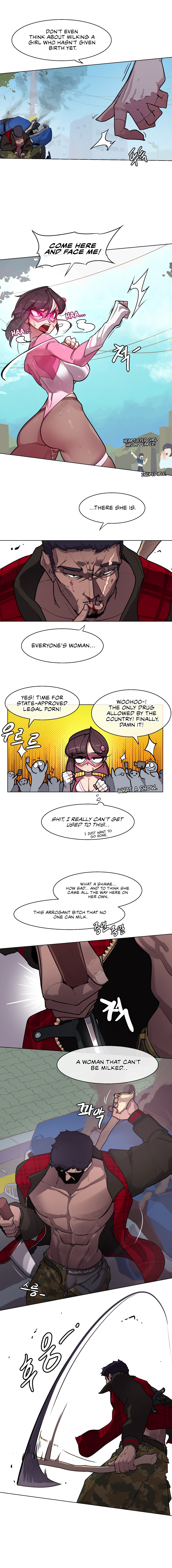 Secret! Orgasm Hero page 75 - sweating big breasts hentai manga - read online free