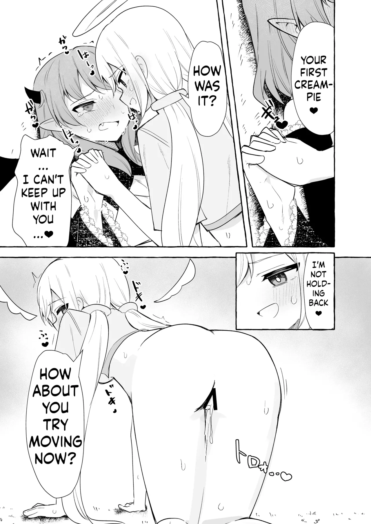 Futanari Akuma to Tenshii-chan page 21 original parody - sole female nakadashi hentai manga - read online free