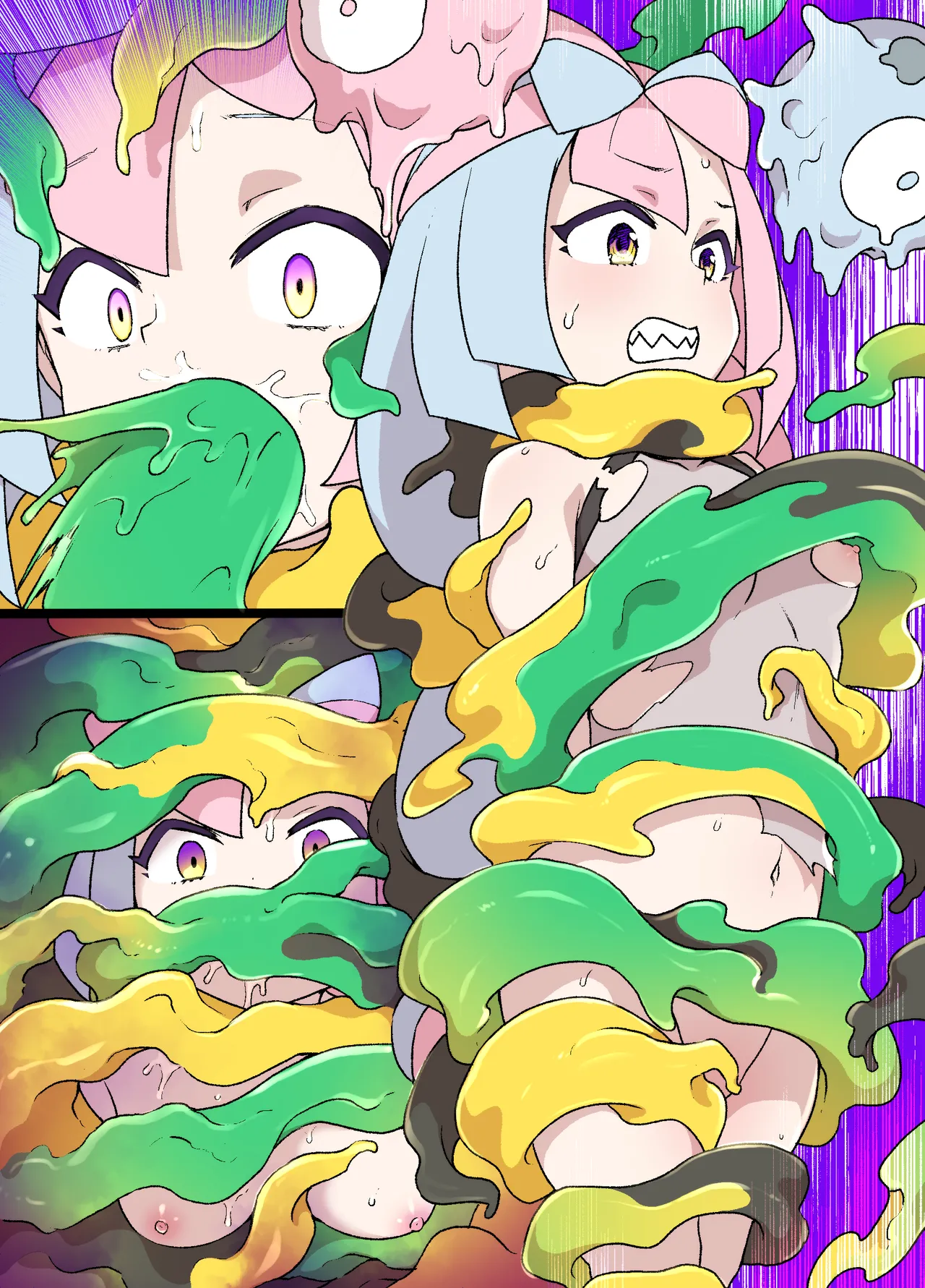 スレイブボール洗〇ナンジャモ＆ハラバリー漫画 page 16 featuring iono pokemon parody - unusual teeth mind control hentai manga - read online free