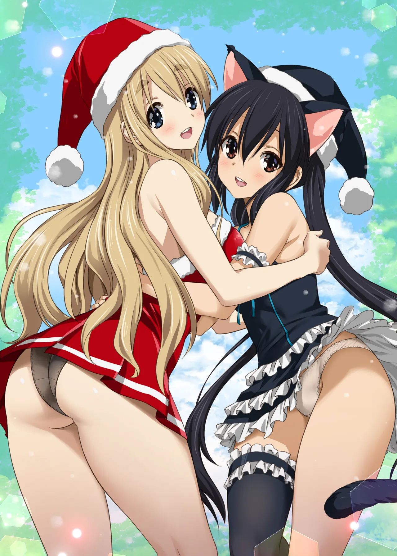 Mugi to Azu Zengohen page 74 featuring azusa nakano k-on parody - females only yuri hentai manga - read online free