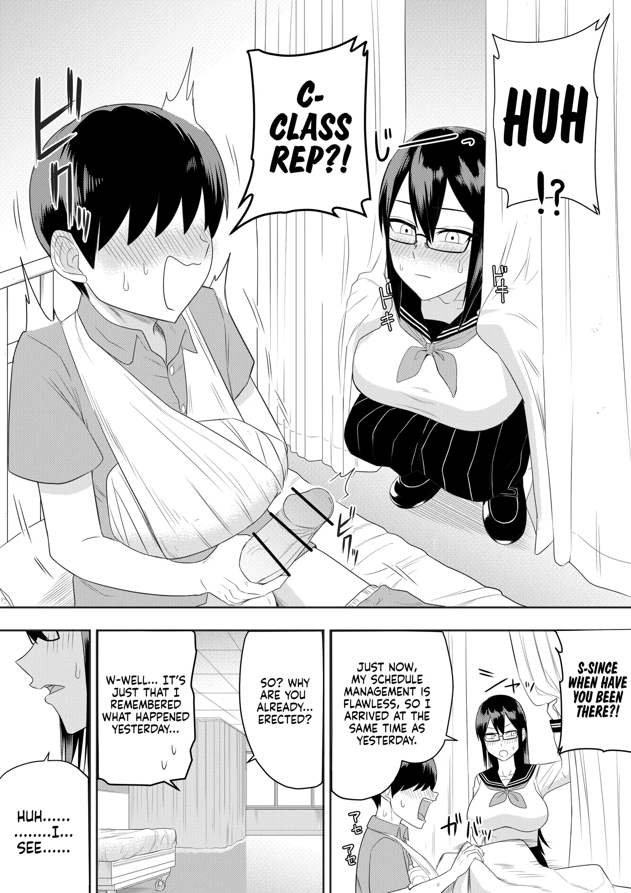 [Makosho] Sewayaki na Kyonyuu Gakkyuu Iinchou Sono 1-12 | The Kind and Caring Busty Class Rep Ch.1-12 [English] [NudeSalad] (Ongoing) page 13 original parody - sole female sole male hentai manga - read online free