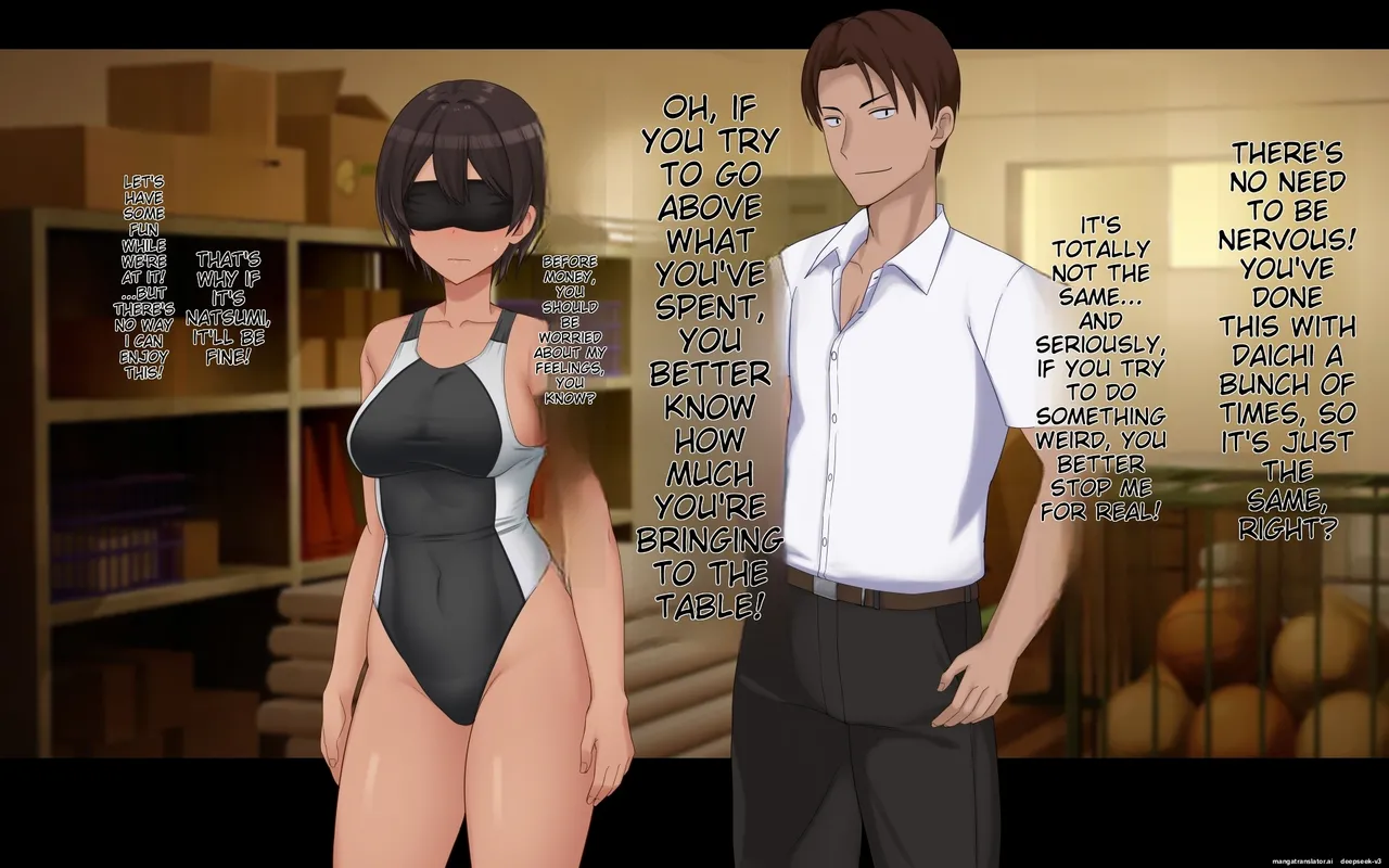 Naka ga Ii Onna Tomodachi wa Aitsu no Kanojo datta page 233 original parody - sole female blindfold hentai manga - read online free