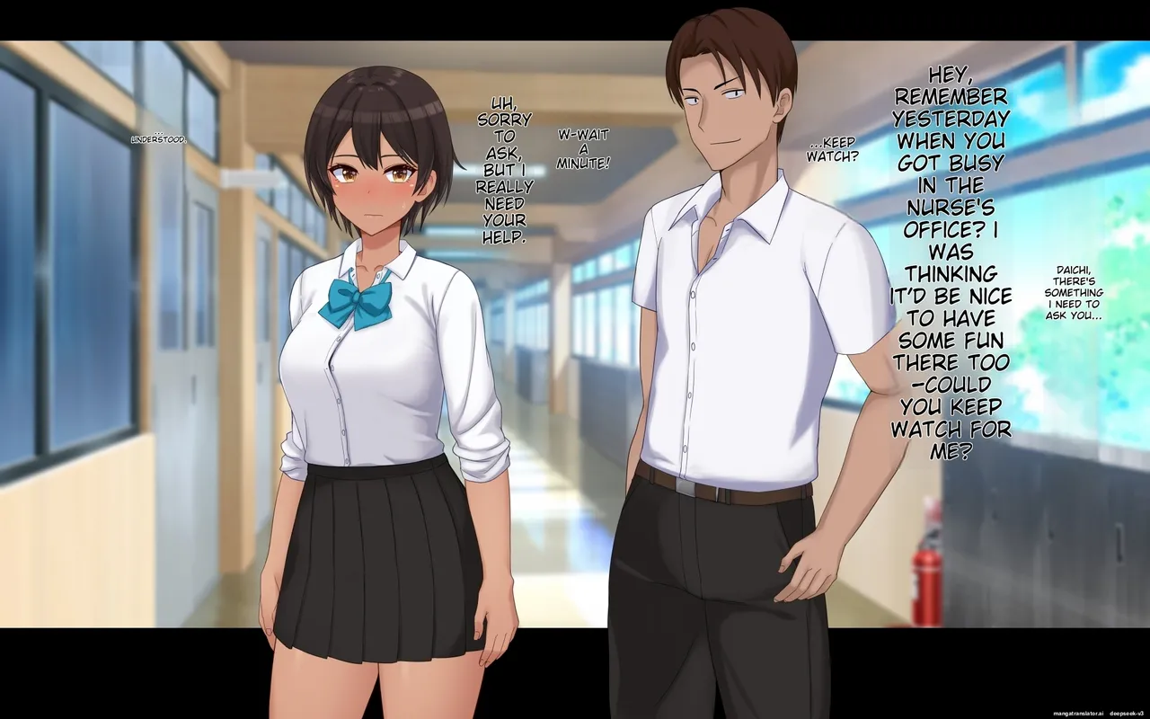 Naka ga Ii Onna Tomodachi wa Aitsu no Kanojo datta page 83 original parody - swimsuit mmf threesome hentai manga - read online free