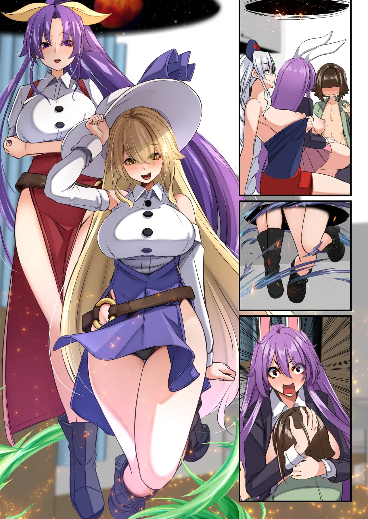 【ゆきばこ～2024年8月号～ page 19 touhou project parody - big breasts full color hentai manga - read online free