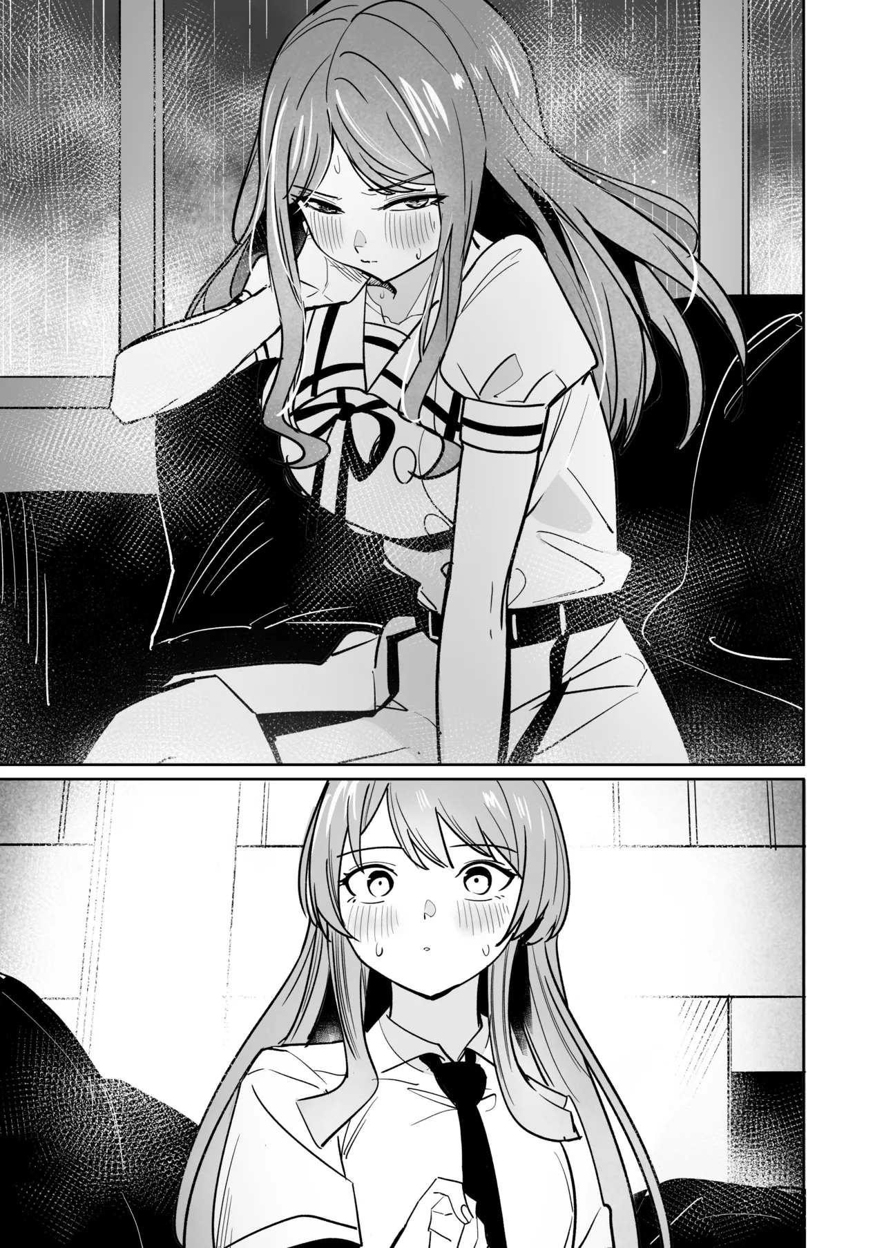 One Day Girlfriend page 52 featuring anon chihaya bang dream parody - kissing cunnilingus hentai manga - read online free