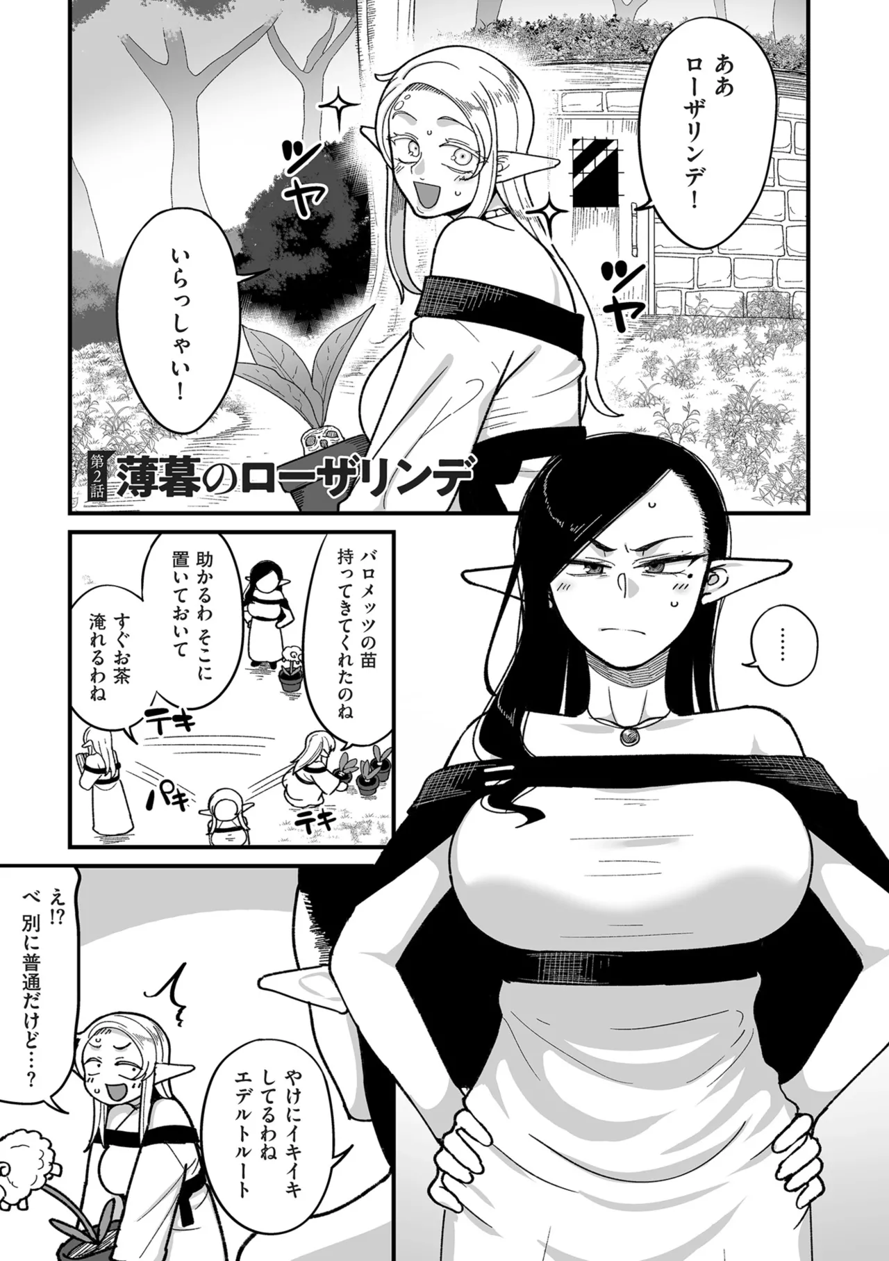 Genkai Jukujo Elf Senyou! Danshou Delivery Service!! page 41 - elf milf hentai manga - read online free