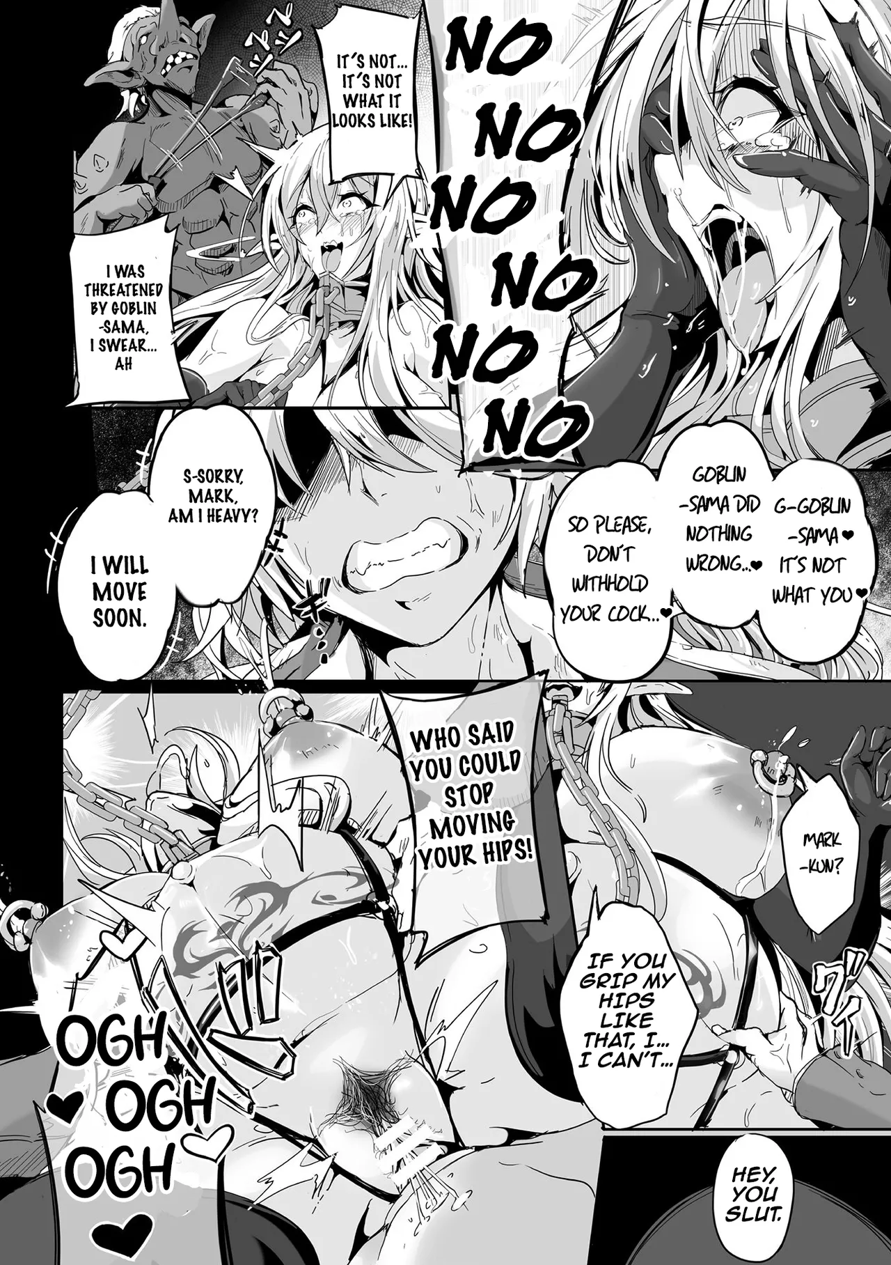 Kooni no Kuni no Mesu Elf Ch. 3 | Female Elves of the Goblin Country Ch. 3 - Page 12
