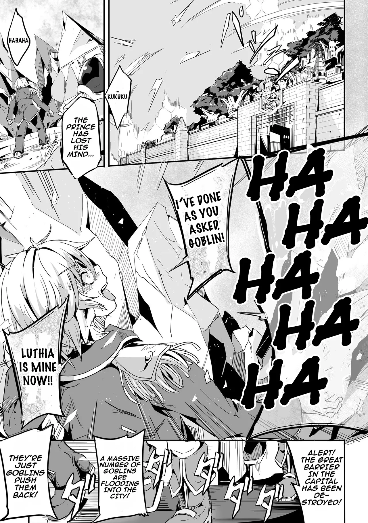 Kooni no Kuni no Mesu Elf Ch. 3 | Female Elves of the Goblin Country Ch. 3 page 17 - elf big breasts hentai manga - read online free