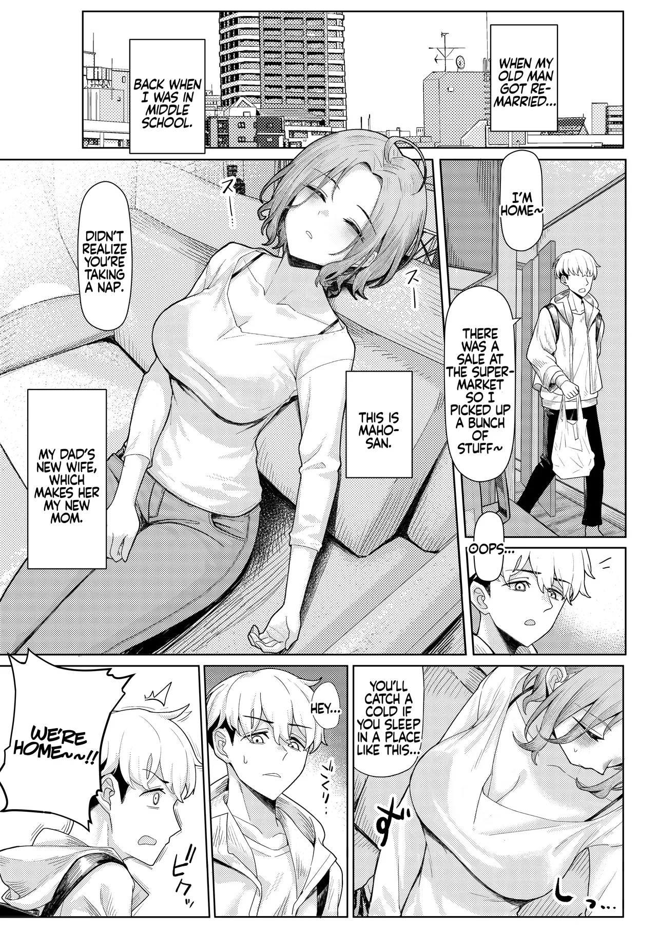 Page 2 of Chichi no Saikon de Doukyo suru Koto ni Natta Gibo no Gijou Shimai to Kawarugawaru Sex shite shimatta Hon | Living with My Stepmom and Stepsisters After Dad's Remarriage and Having Sex with Them All