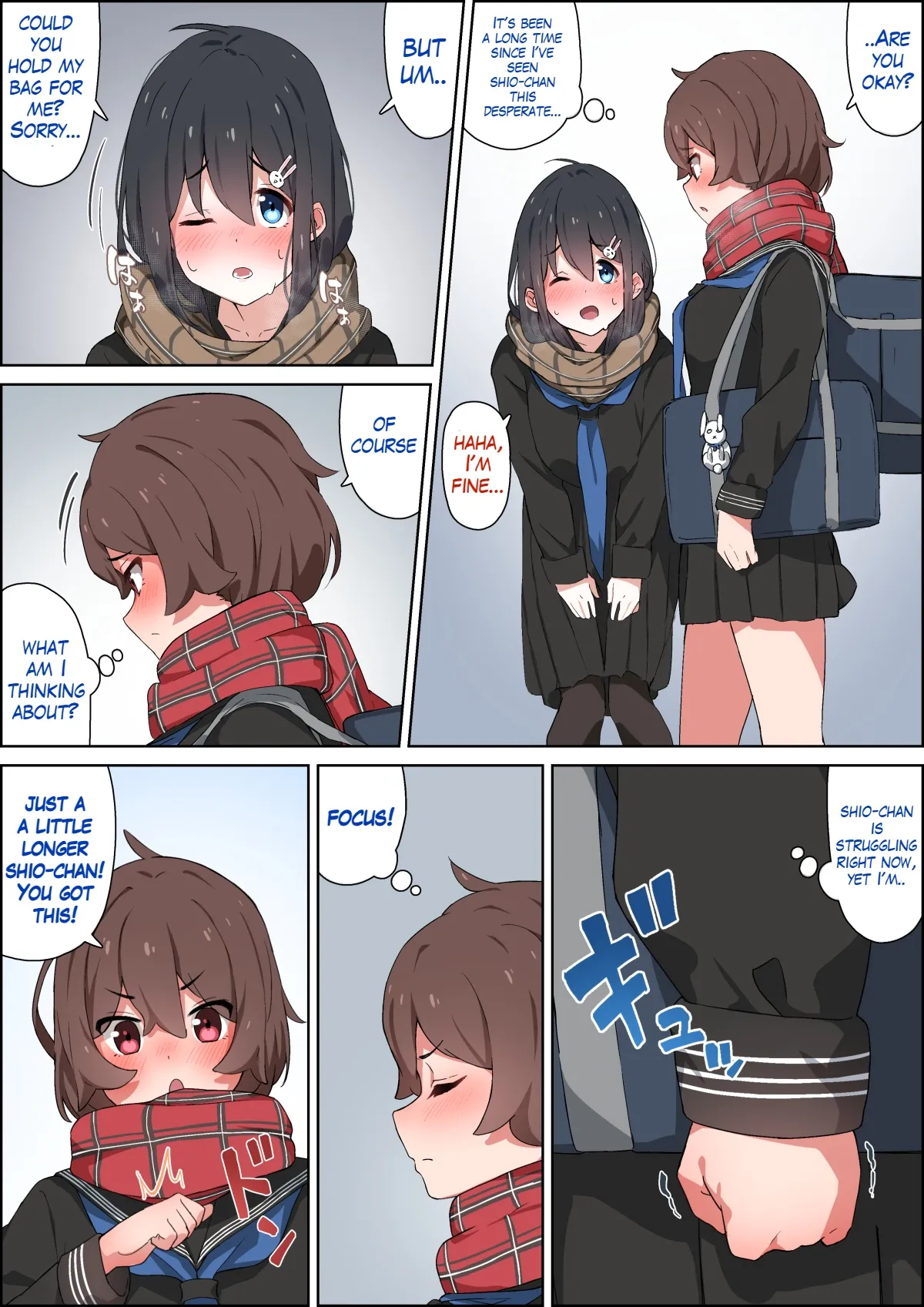 Walking back home in the winter with my childhood friend - Page 6